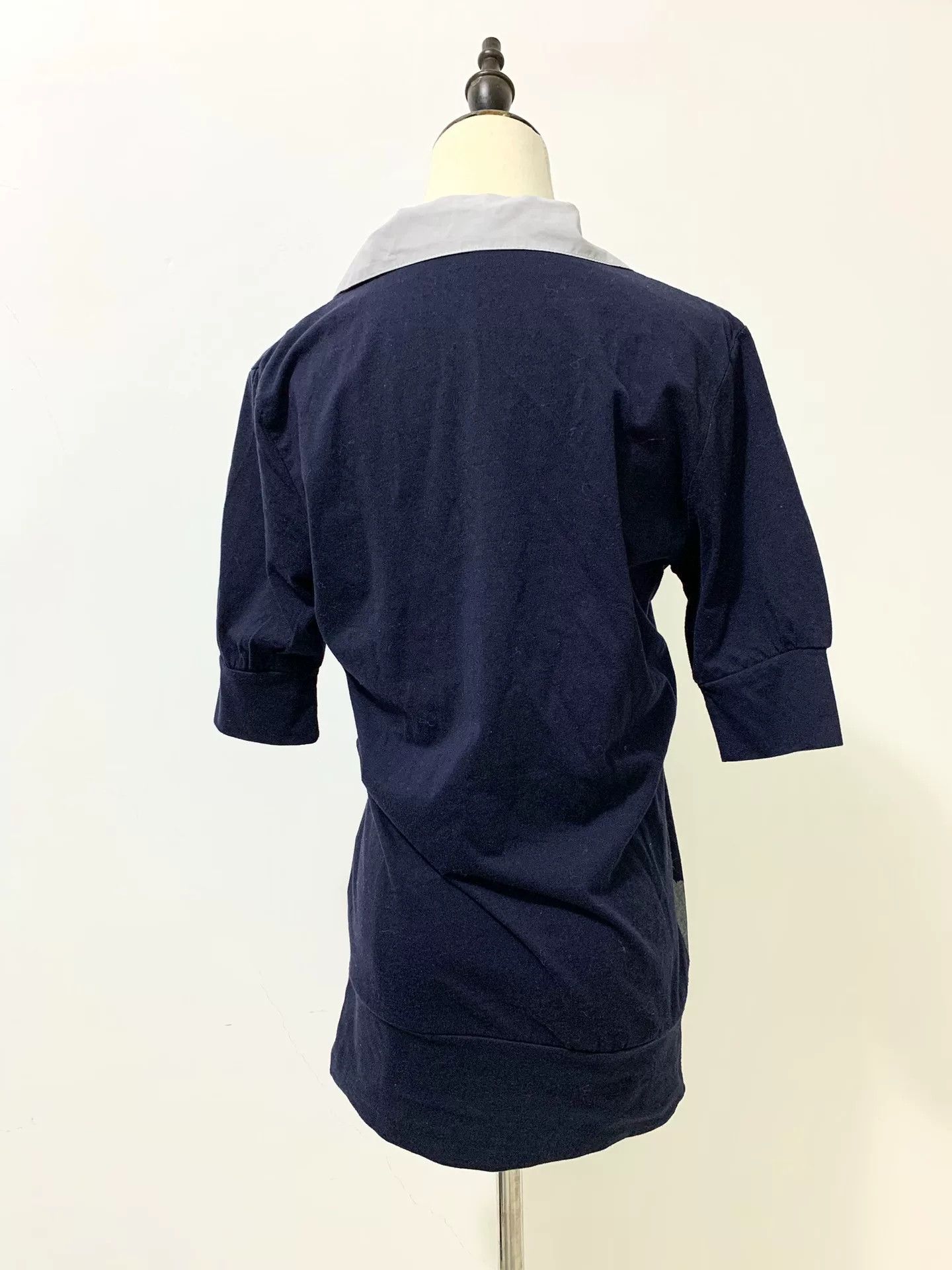 Vivienne Westwood Vivienne Westwood Blue Portrait Short Sleeve Size M / US 6-8 / IT 42-44 - 2 Thumbnail