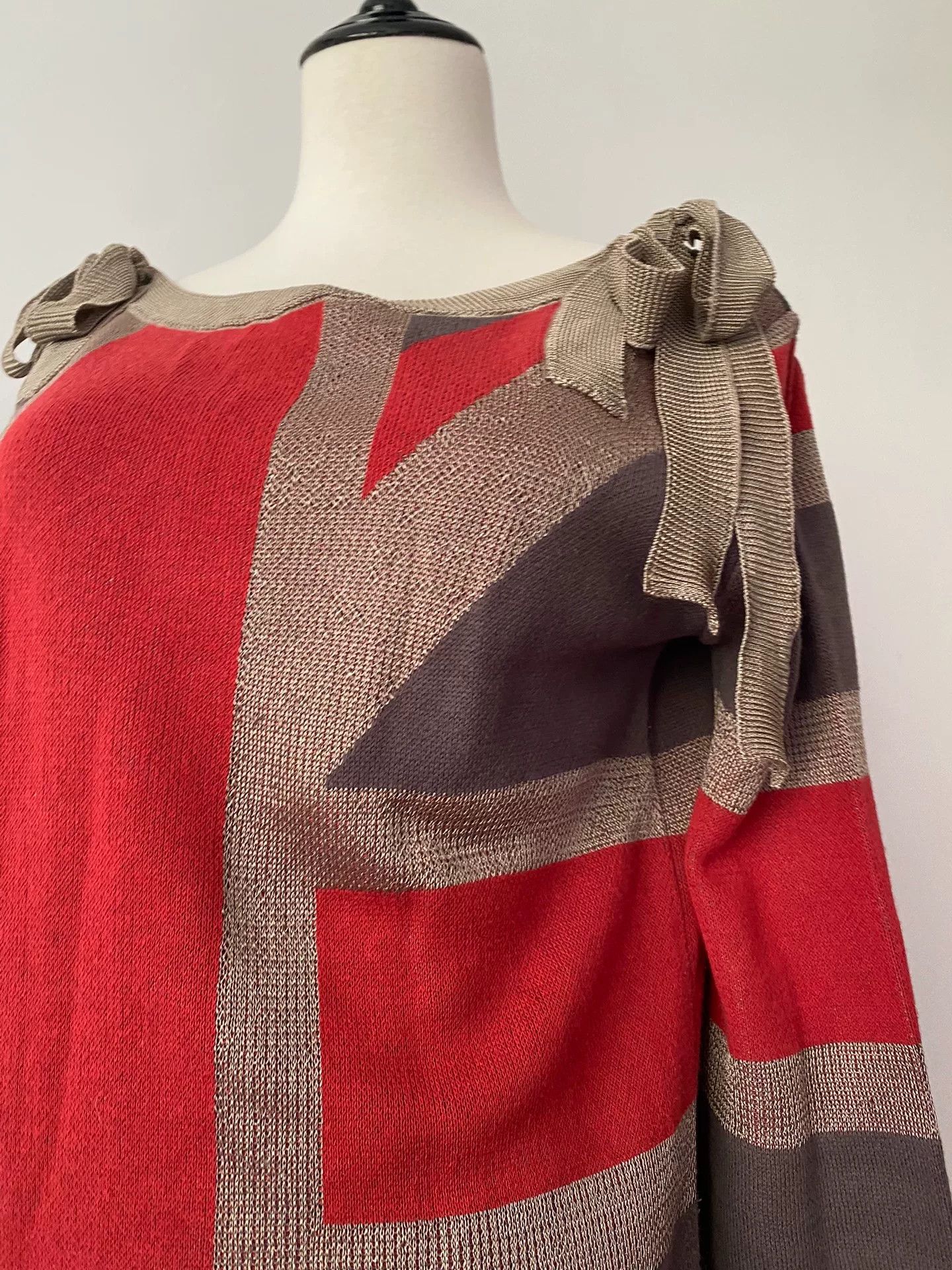 Vivienne Westwood Vivienne Westwood Vintage Striped Knit Dress Size M / US 6-8 / IT 42-44 - 3 Thumbnail