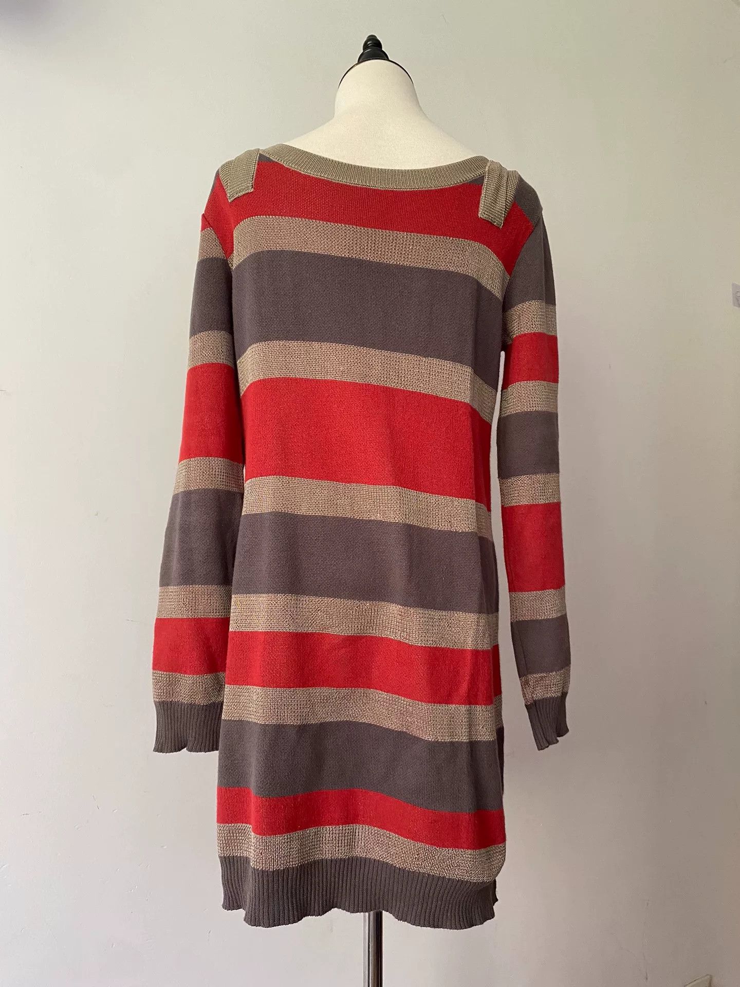 Vivienne Westwood Vivienne Westwood Vintage Striped Knit Dress Size M / US 6-8 / IT 42-44 - 2 Thumbnail
