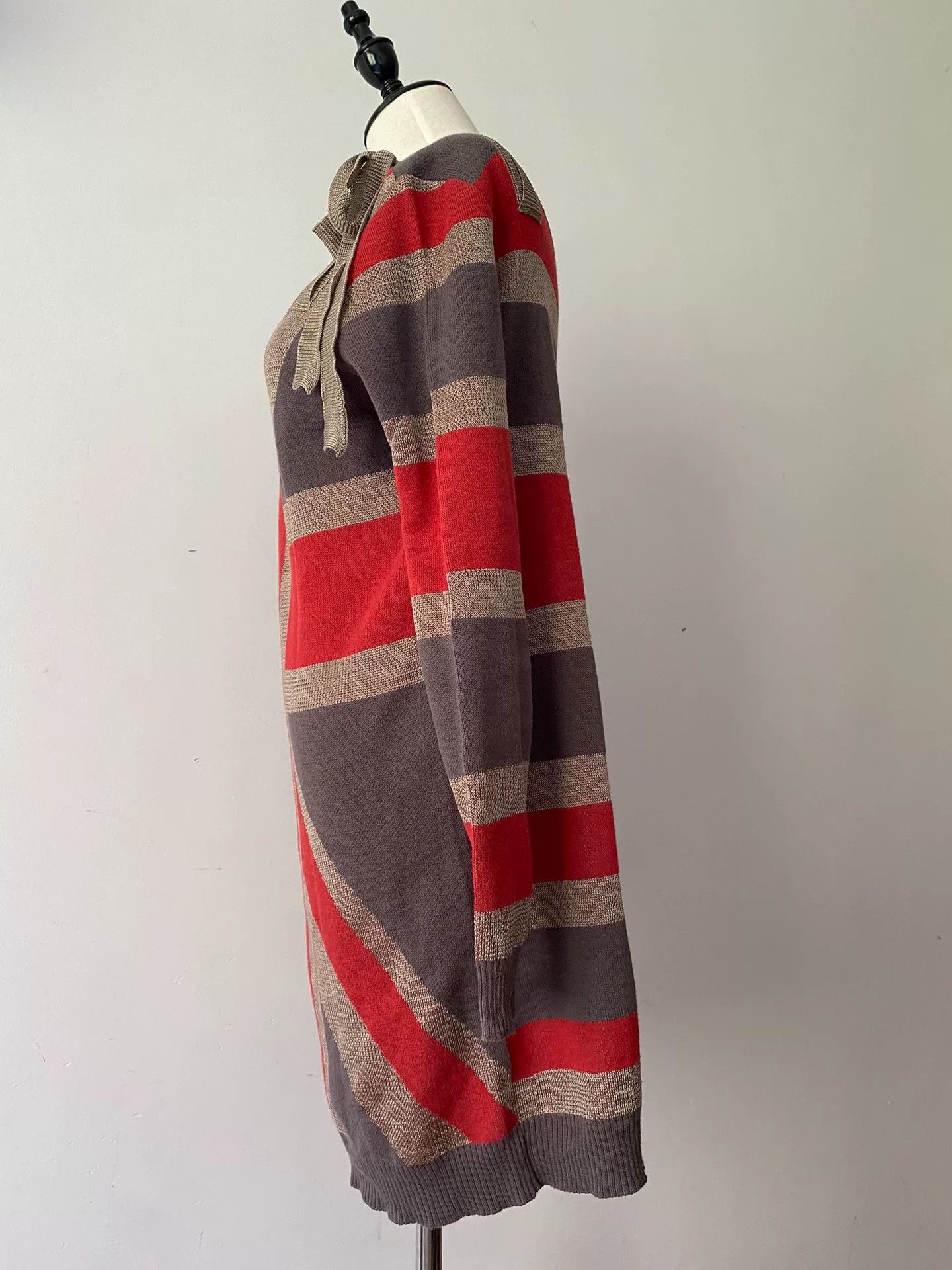 Vivienne Westwood Vivienne Westwood Vintage Striped Knit Dress Size M / US 6-8 / IT 42-44 - 5 Thumbnail