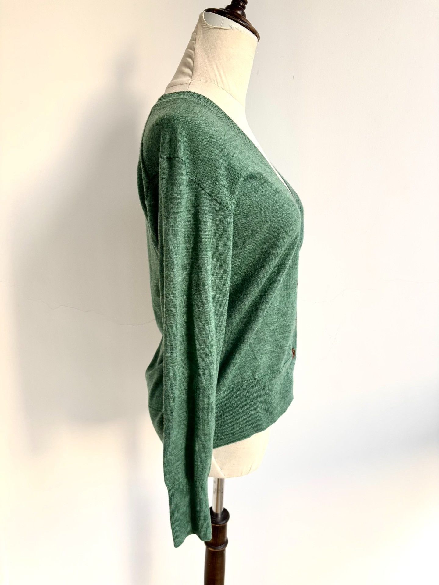 Vivienne Westwood Vivienne Westwood Vintage Green V-Neck Knit Size M / US 6-8 / IT 42-44 - 5 Thumbnail