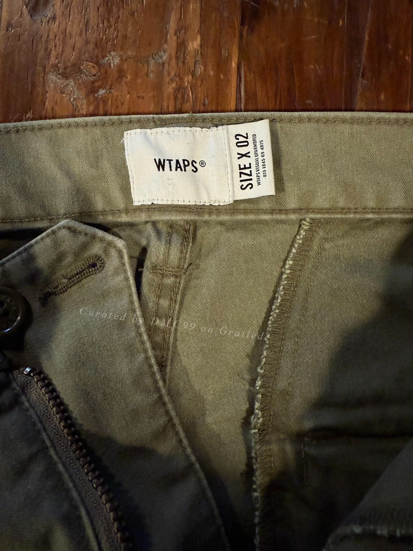 Wtaps WTAPS Cargo Pants X02 Military Green Size US 30 / EU 46 - 3 Thumbnail