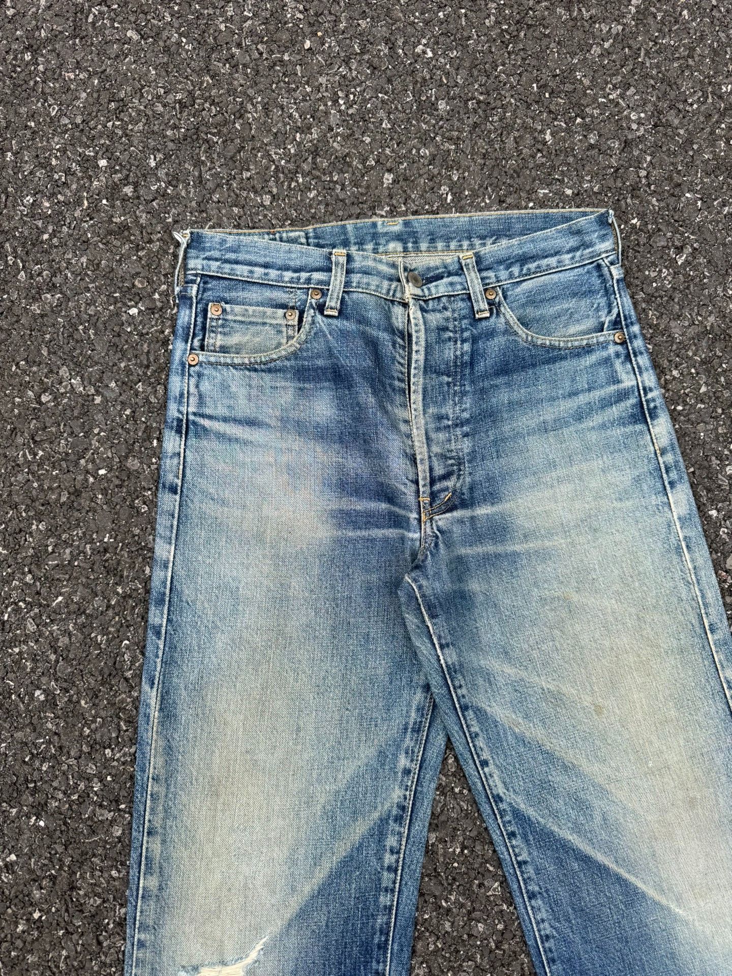 Vintage Vintage Levis 503 BIG E Jeans Size US 30 / EU 46 - 3 Thumbnail