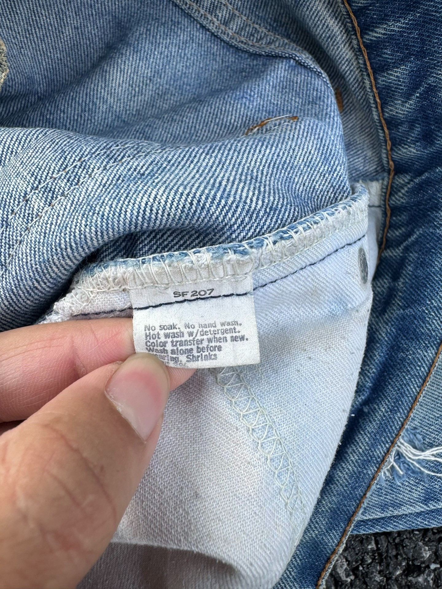 Vintage Vintage Levi's 517 80s Jeans Size US 30 / EU 46 - 4 Thumbnail