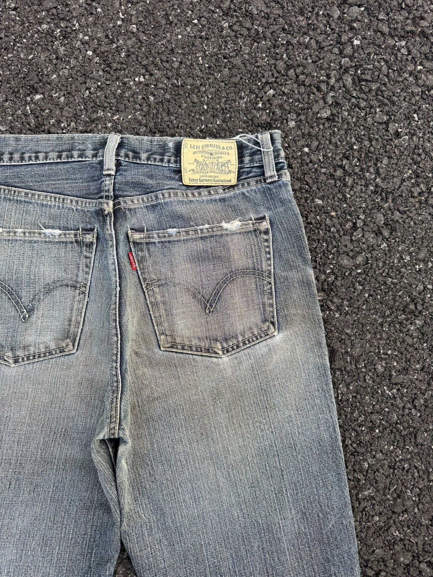 Vintage Vintage Levi's 502 Retro Blue Jeans Size US 30 / EU 46 - 6 Thumbnail
