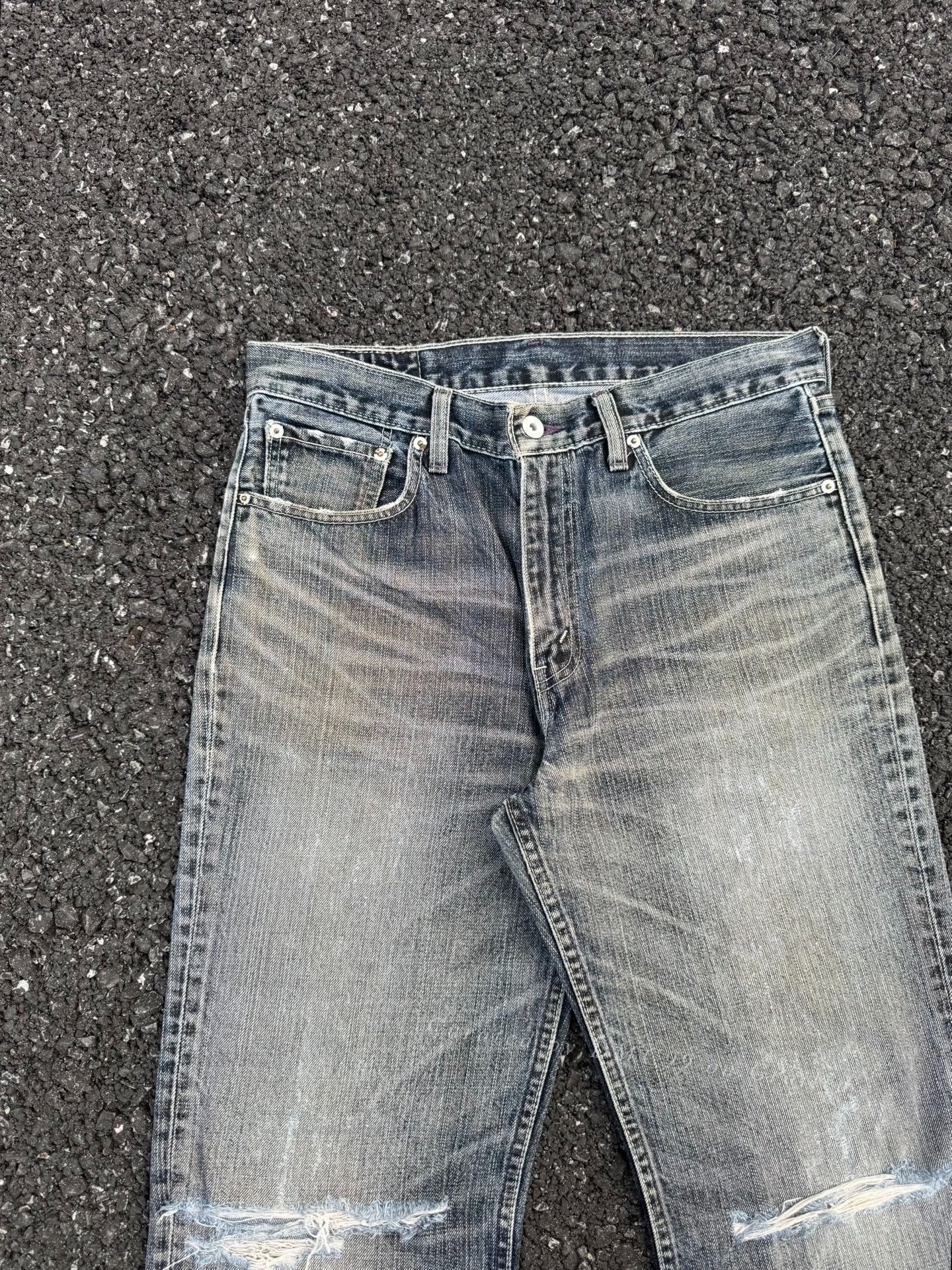 Vintage Vintage Levi's 502 Retro Blue Jeans Size US 30 / EU 46 - 3 Thumbnail