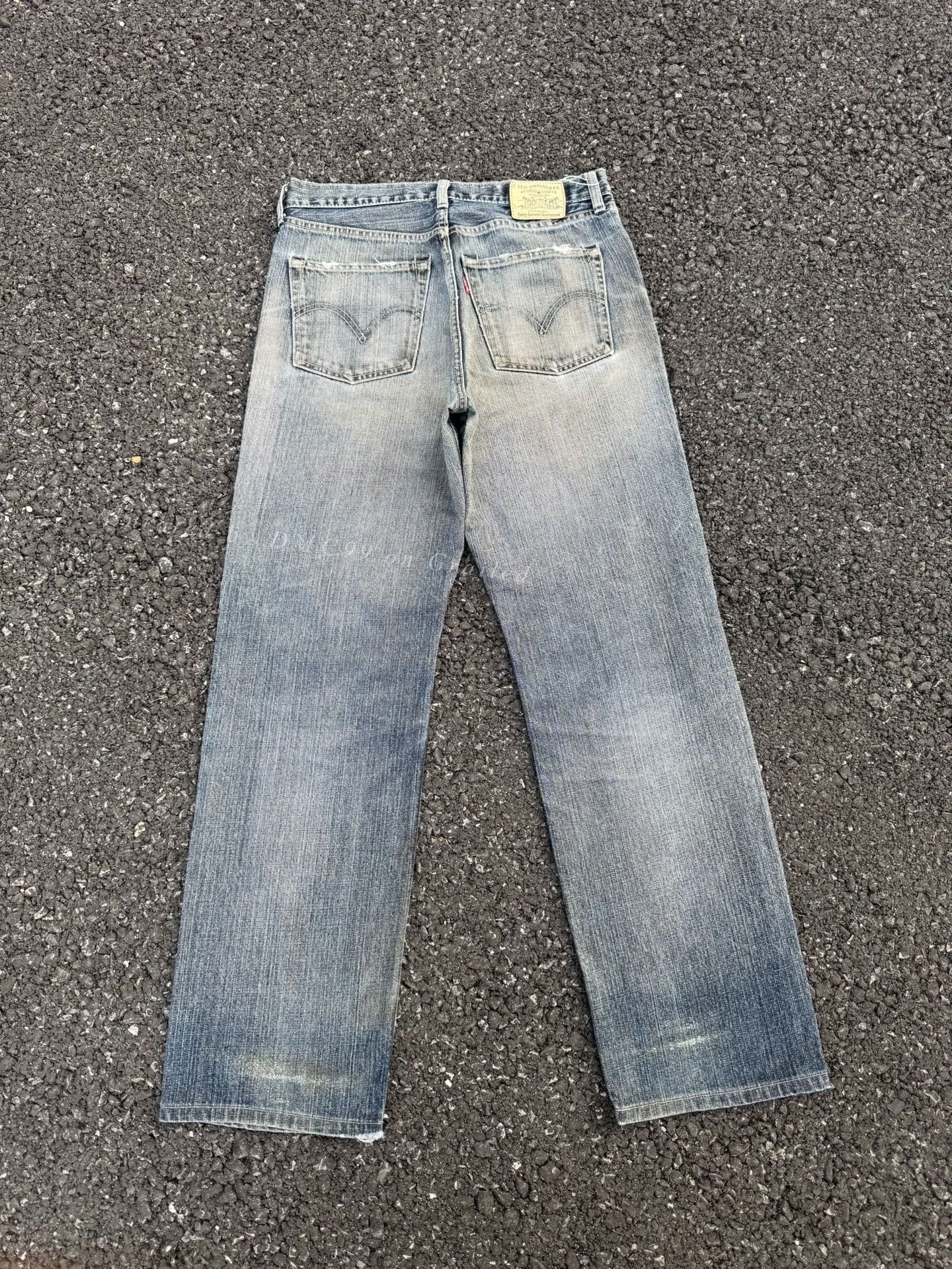 Vintage Vintage Levi's 502 Retro Blue Jeans Size US 30 / EU 46 - 5 Thumbnail