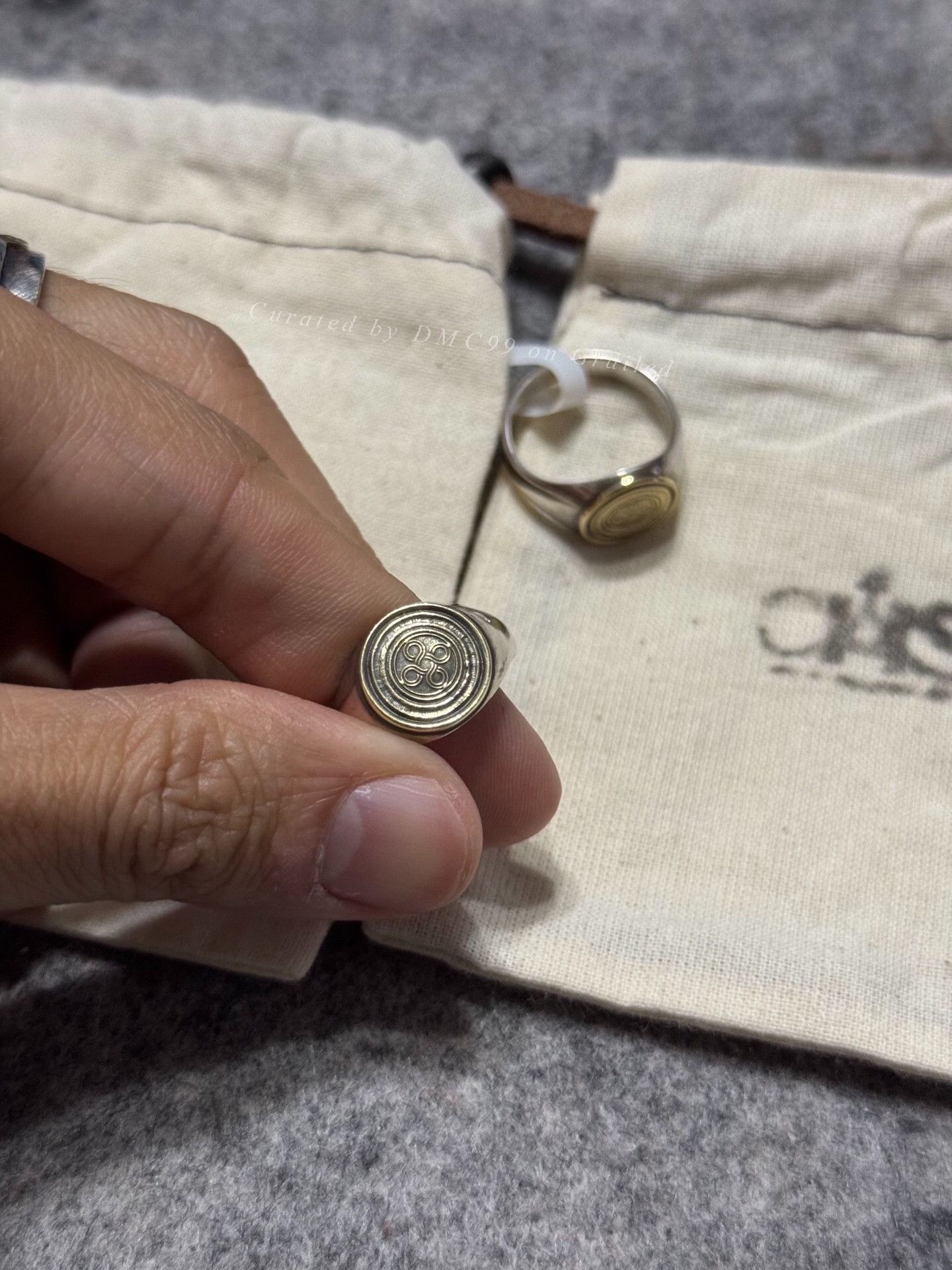 TANAKA CHOLOS 18K Gold Infinity Wheel Ring Size ONE SIZE - 2 Thumbnail