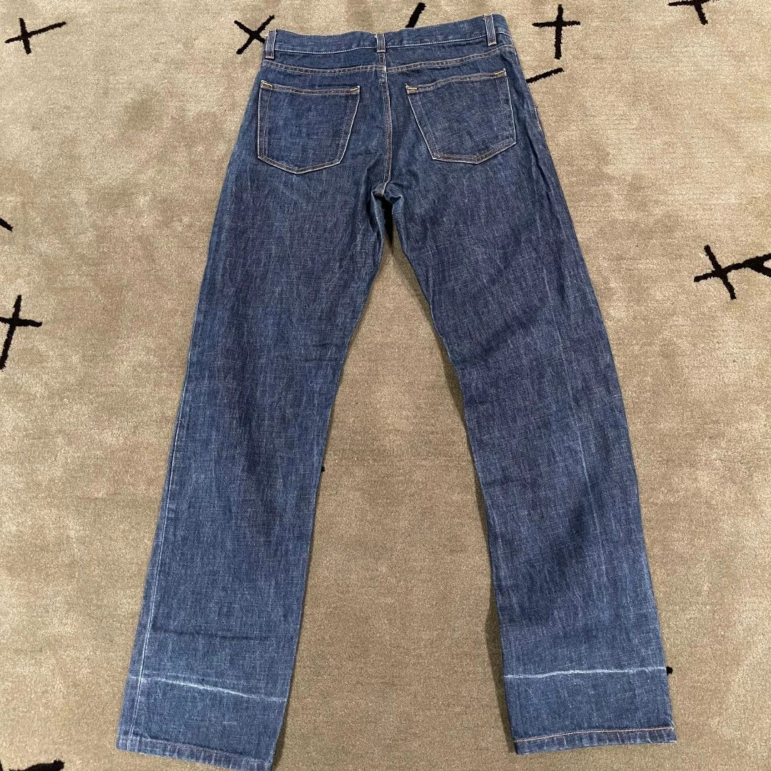 Helmut Lang Helmut Lang 1998 Runway Distressed Jeans Size US 30 / EU 46 - 5 Thumbnail