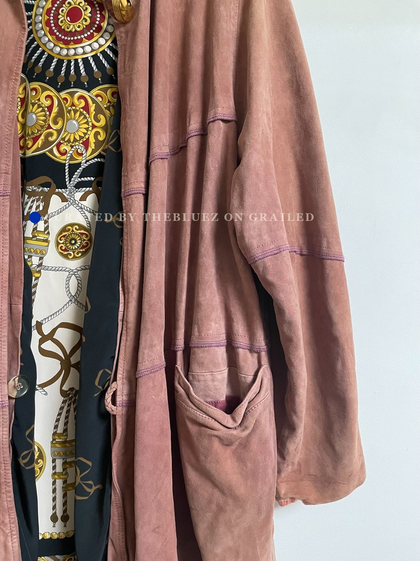 Etro ETRUSKI VINTAGE Suede Trench Coat Size M / US 6-8 / IT 42-44 - 4 Thumbnail