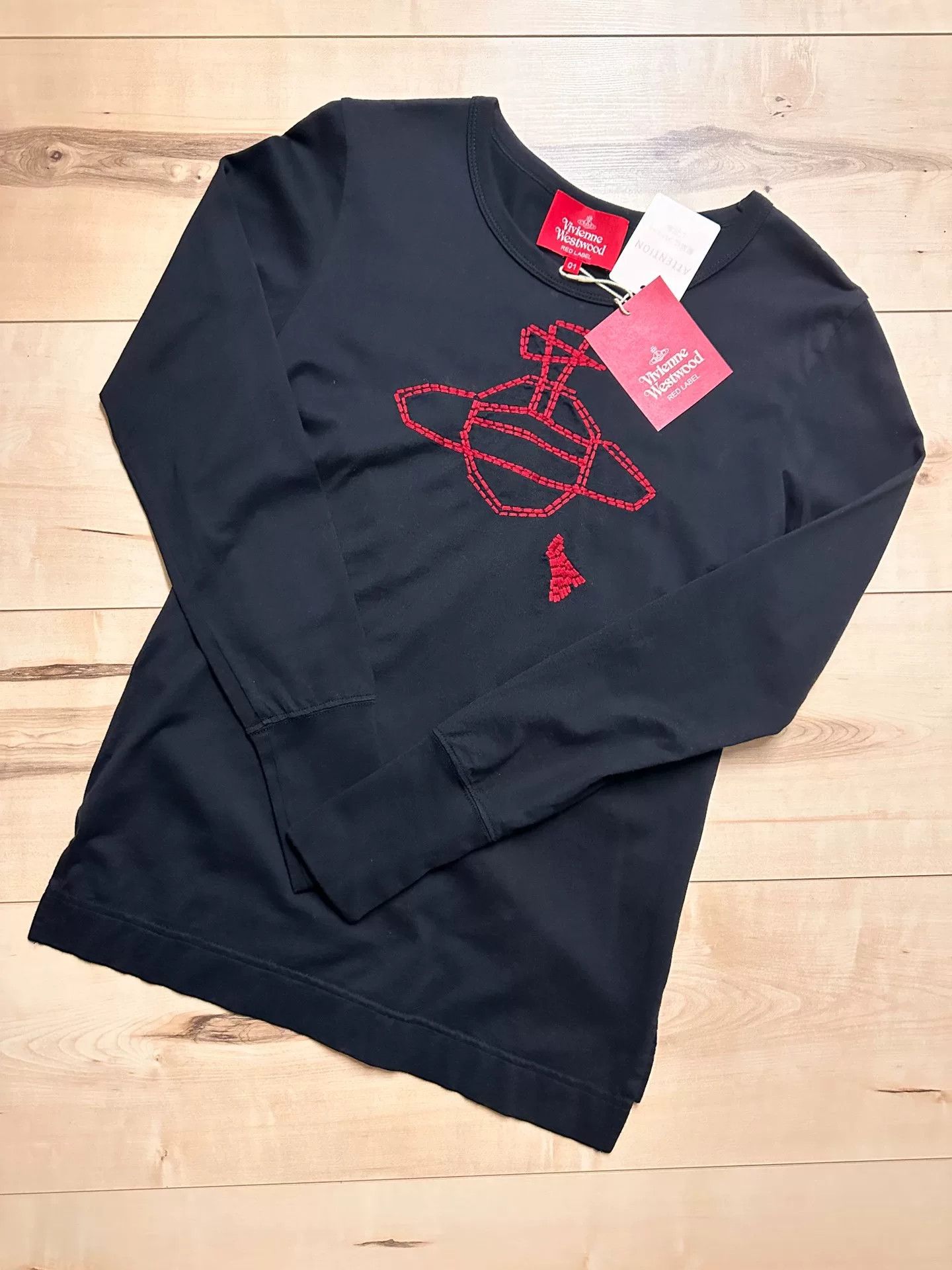 Vivienne Westwood Vivienne Westwood Long Sleeve Black T-Shirt Size M / US 6-8 / IT 42-44 - 2 Thumbnail