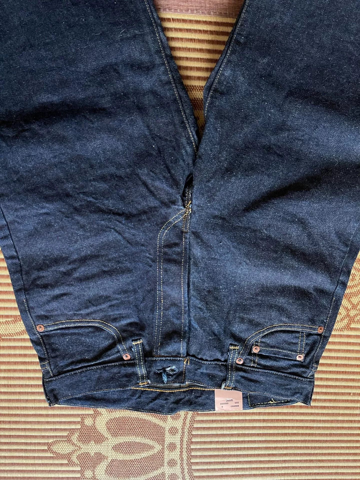 Levi's Vintage Clothing Levi's 501xx 1955 Raw Denim Jeans Size US 30 / EU 46 - 6 Thumbnail