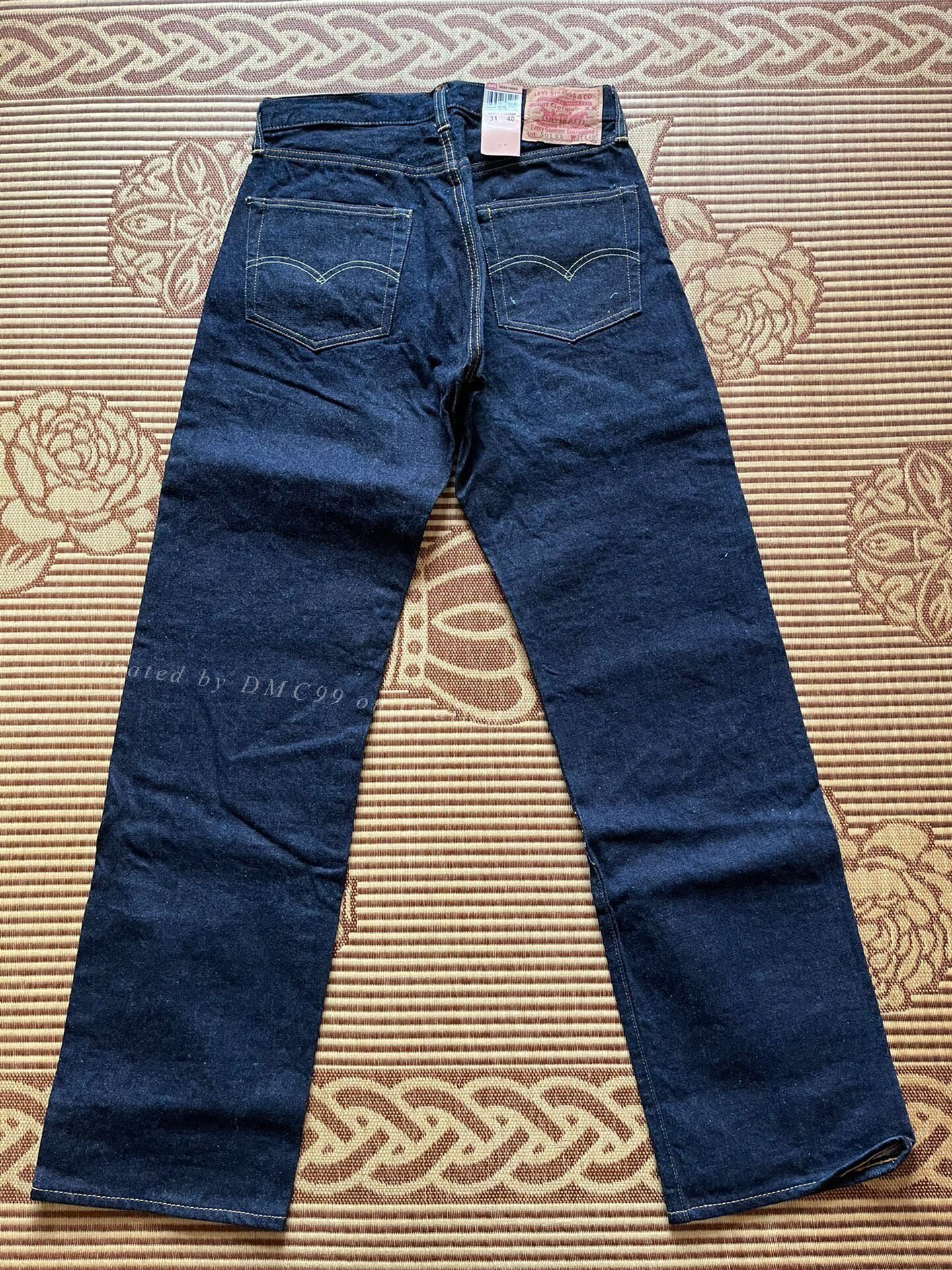 Levi's Vintage Clothing Levi's 501xx 1955 Raw Denim Jeans Size US 30 / EU 46 - 3 Thumbnail