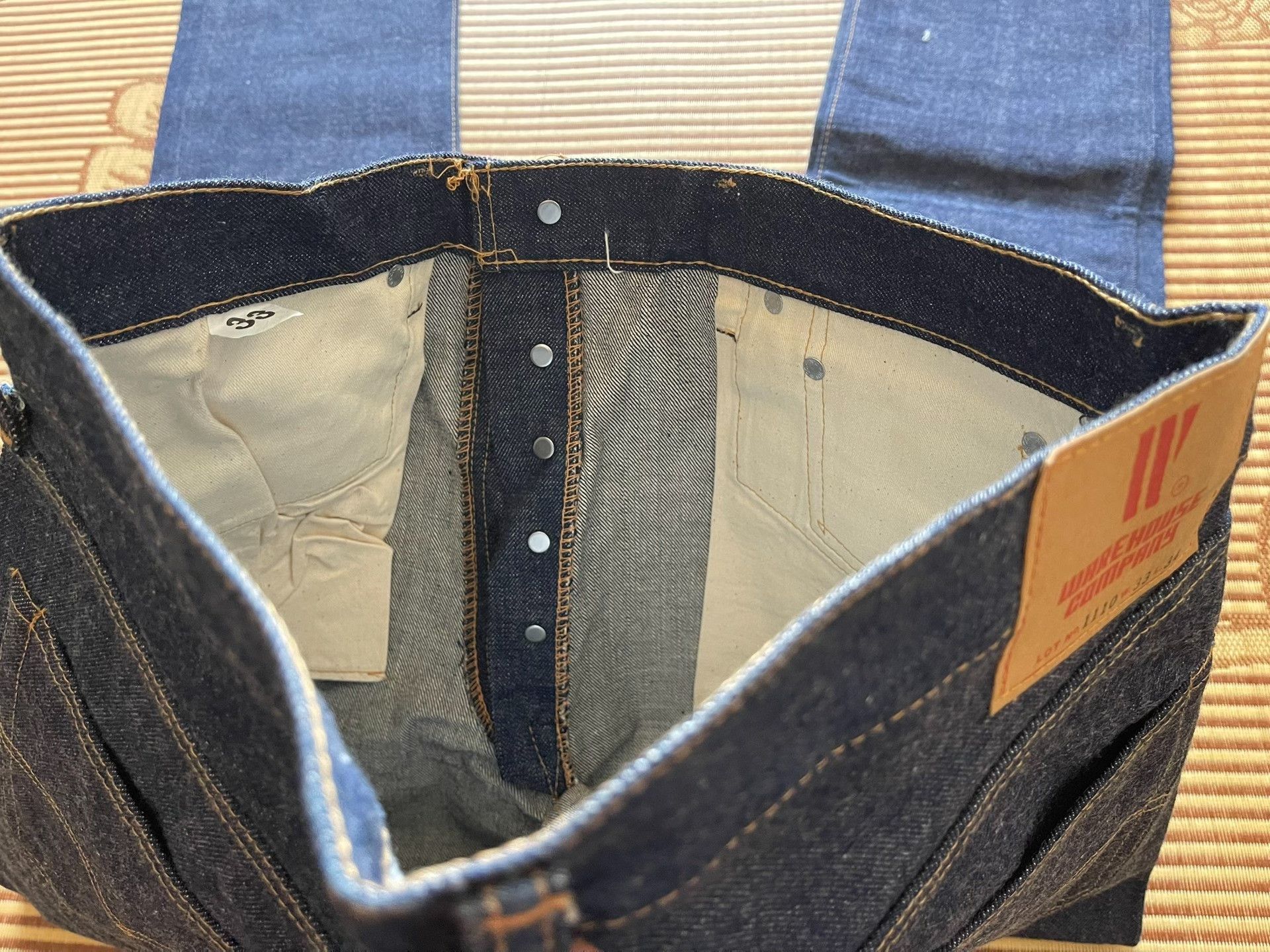 Warehouse & Co. Warehouse 1110 66501 Denim Jeans Size US 30 / EU 46 - 6 Thumbnail
