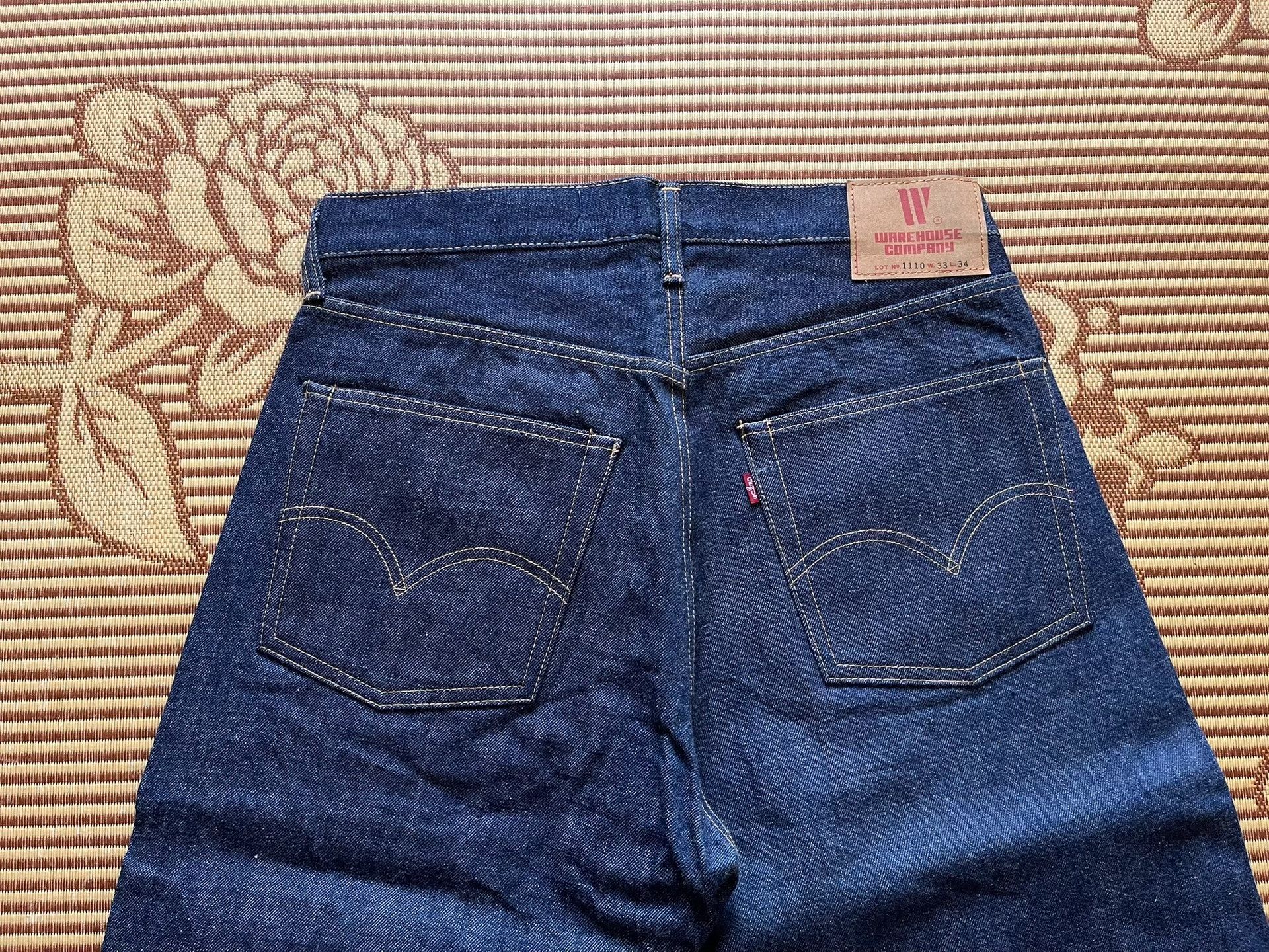 Warehouse & Co. Warehouse 1110 66501 Denim Jeans Size US 30 / EU 46 - 4 Thumbnail