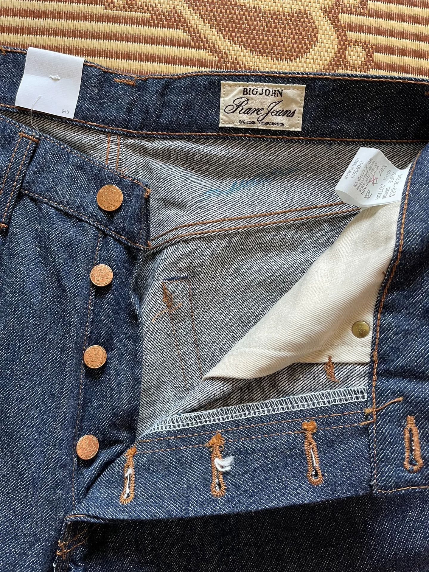 Big John Big John R-003 Original Indigo Jeans Size US 30 / EU 46 - 5 Thumbnail
