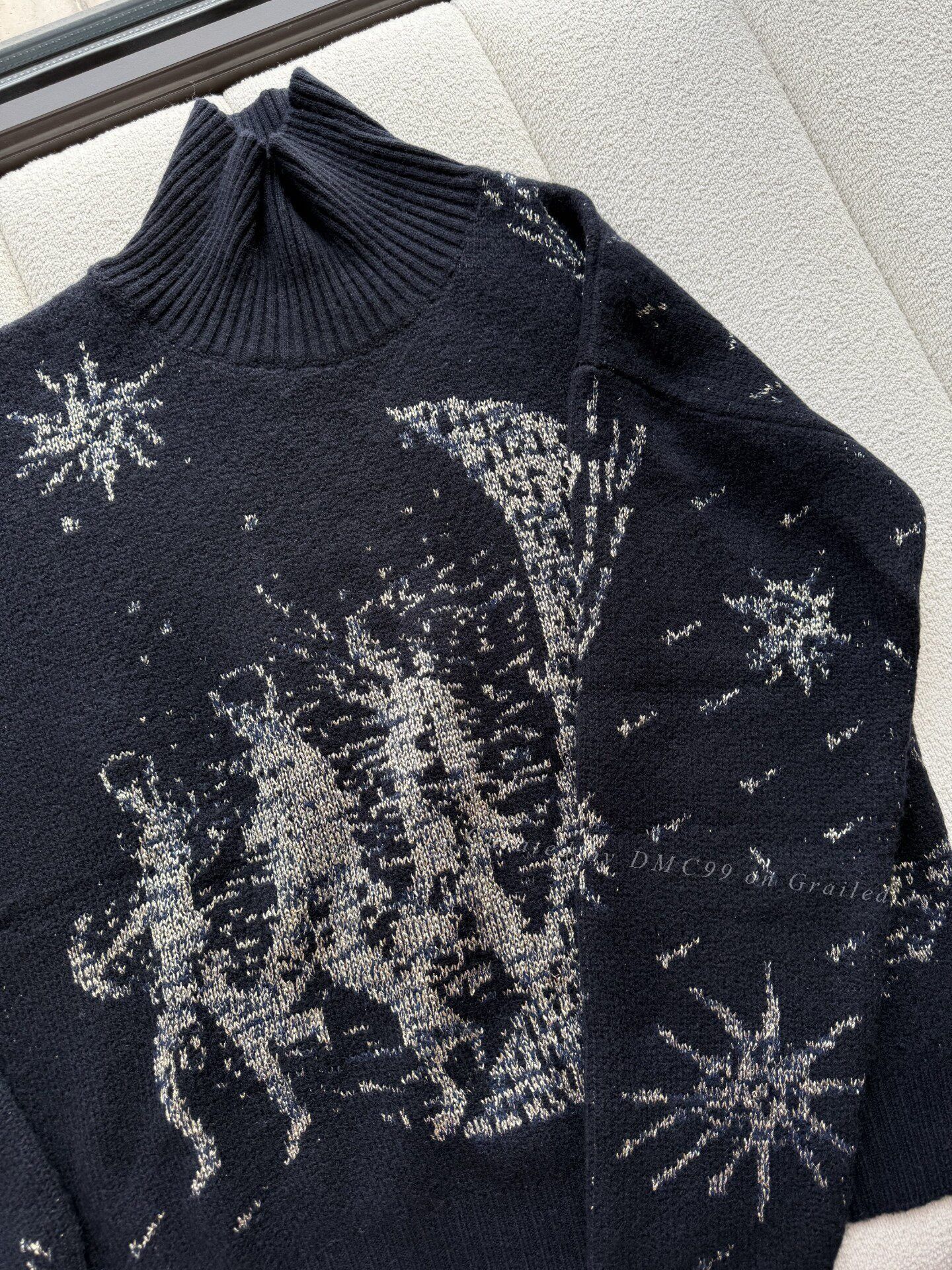 Dior Dior 2017 Runway Starry Cashmere Sweater Size S / US 4 / IT 40 - 5 Thumbnail
