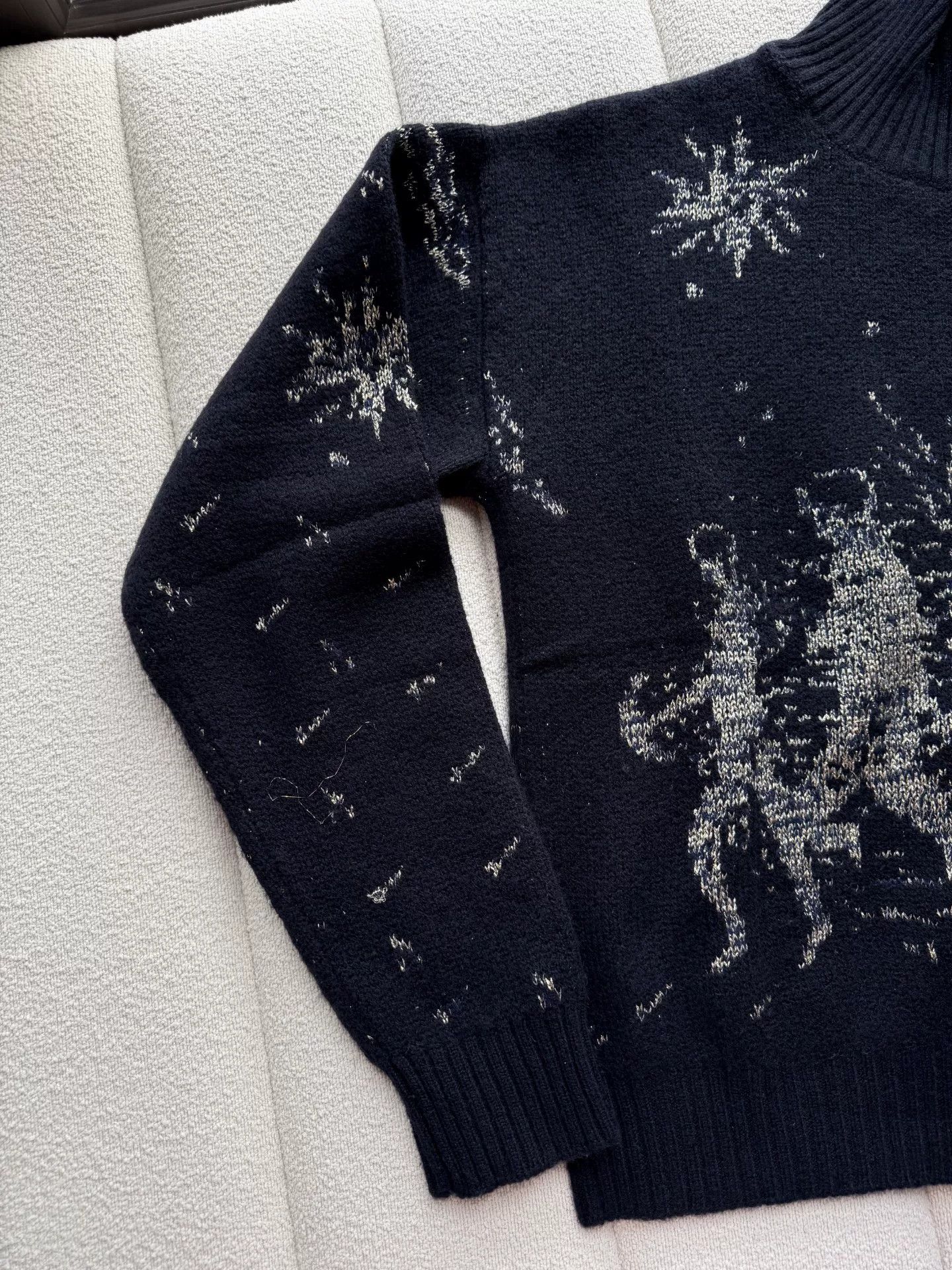 Dior Dior 2017 Runway Starry Cashmere Sweater Size S / US 4 / IT 40 - 6 Thumbnail