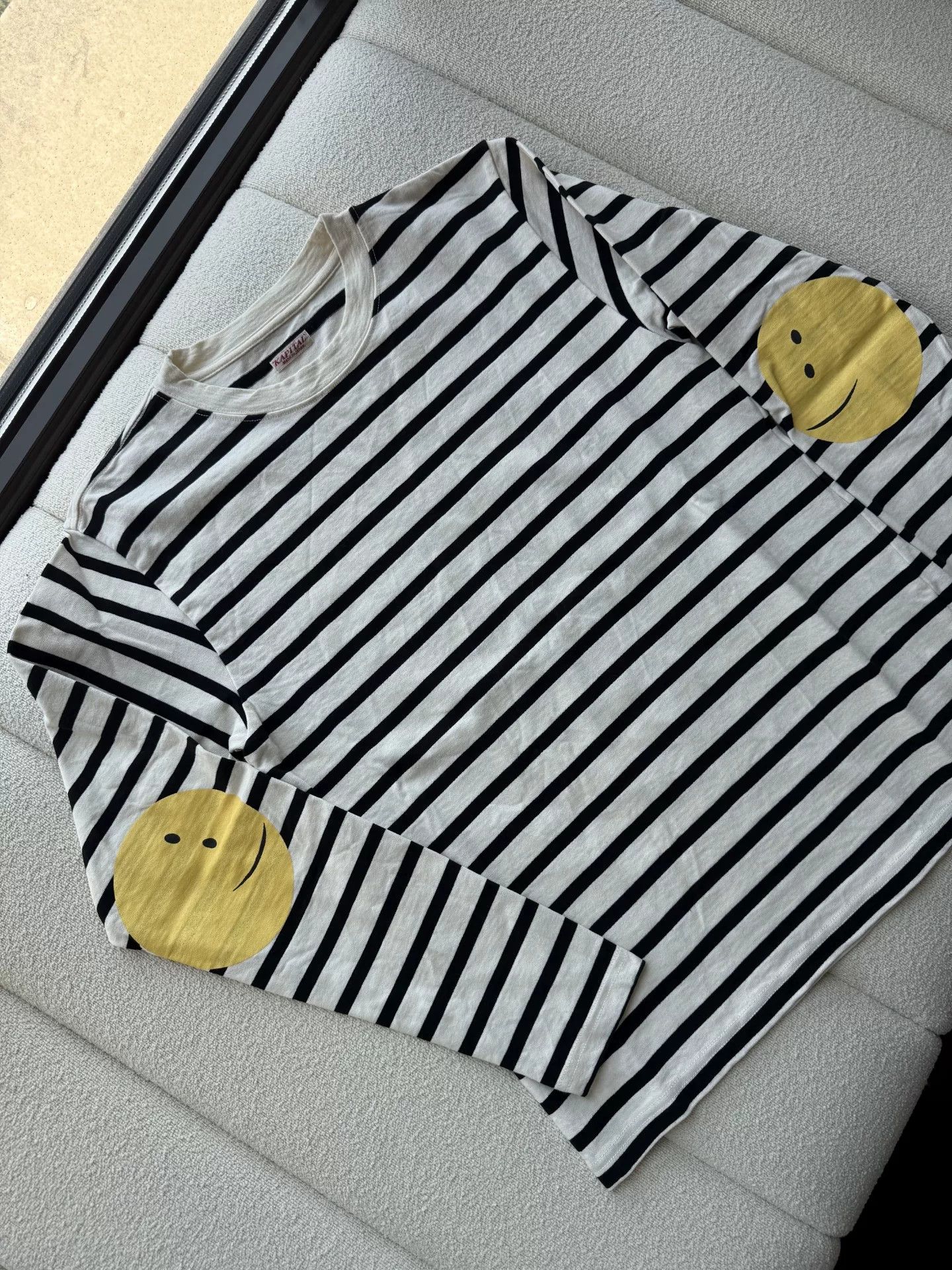 Kapital Kapital Smile Stripe Knit Patch T-shirt Size S / US 4 / IT 40 - 5 Thumbnail
