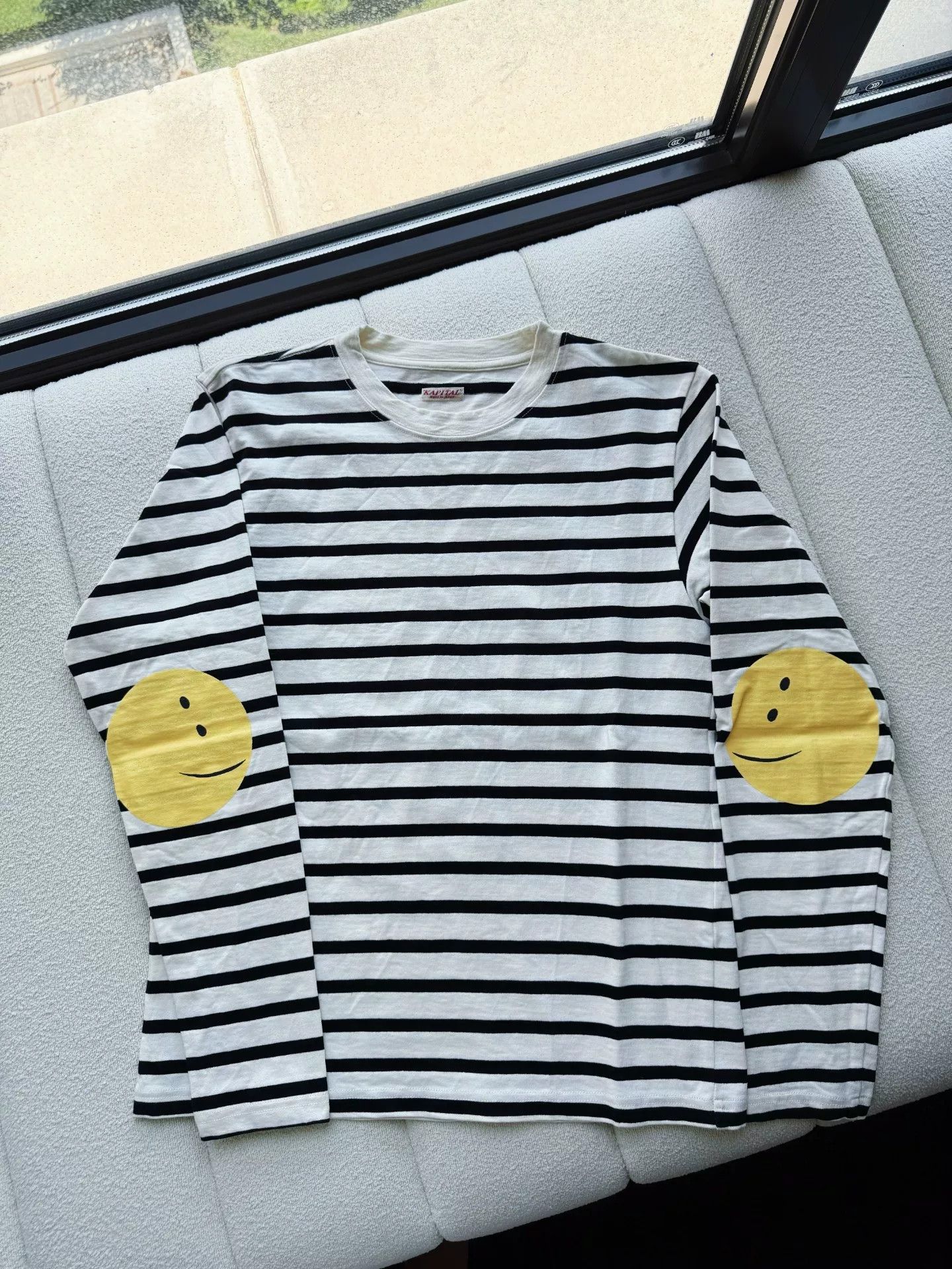 Kapital Kapital Smile Stripe Knit Patch T-shirt Size S / US 4 / IT 40 - 3 Thumbnail