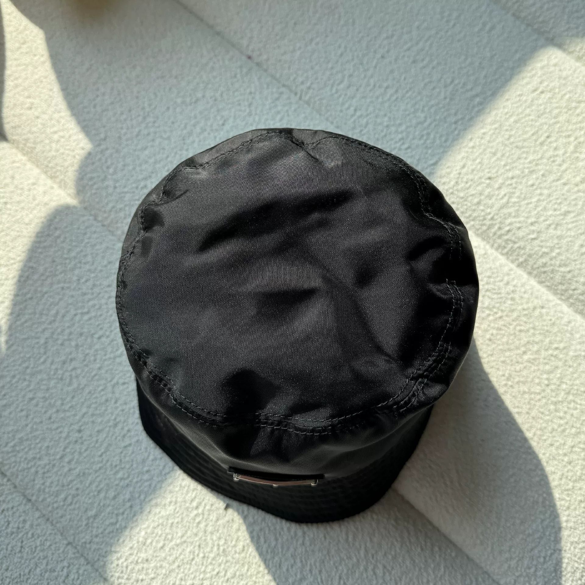 Prada Prada Re-Nylon Black Bucket Hat Size ONE SIZE - 4 Thumbnail