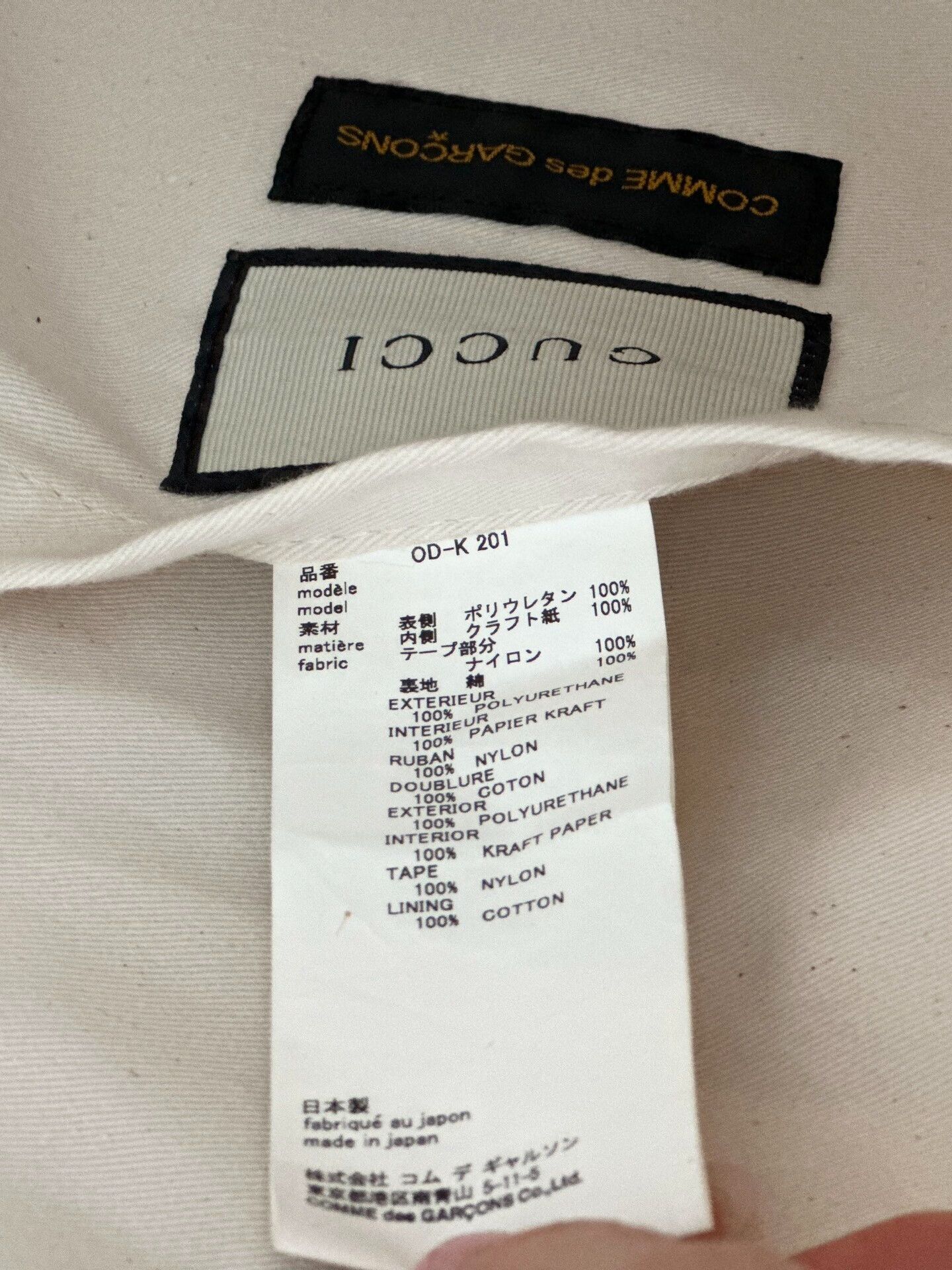 Comme des Garcons CDG x Gucci Limited Print Tote Bag Size ONE SIZE - 7 Thumbnail