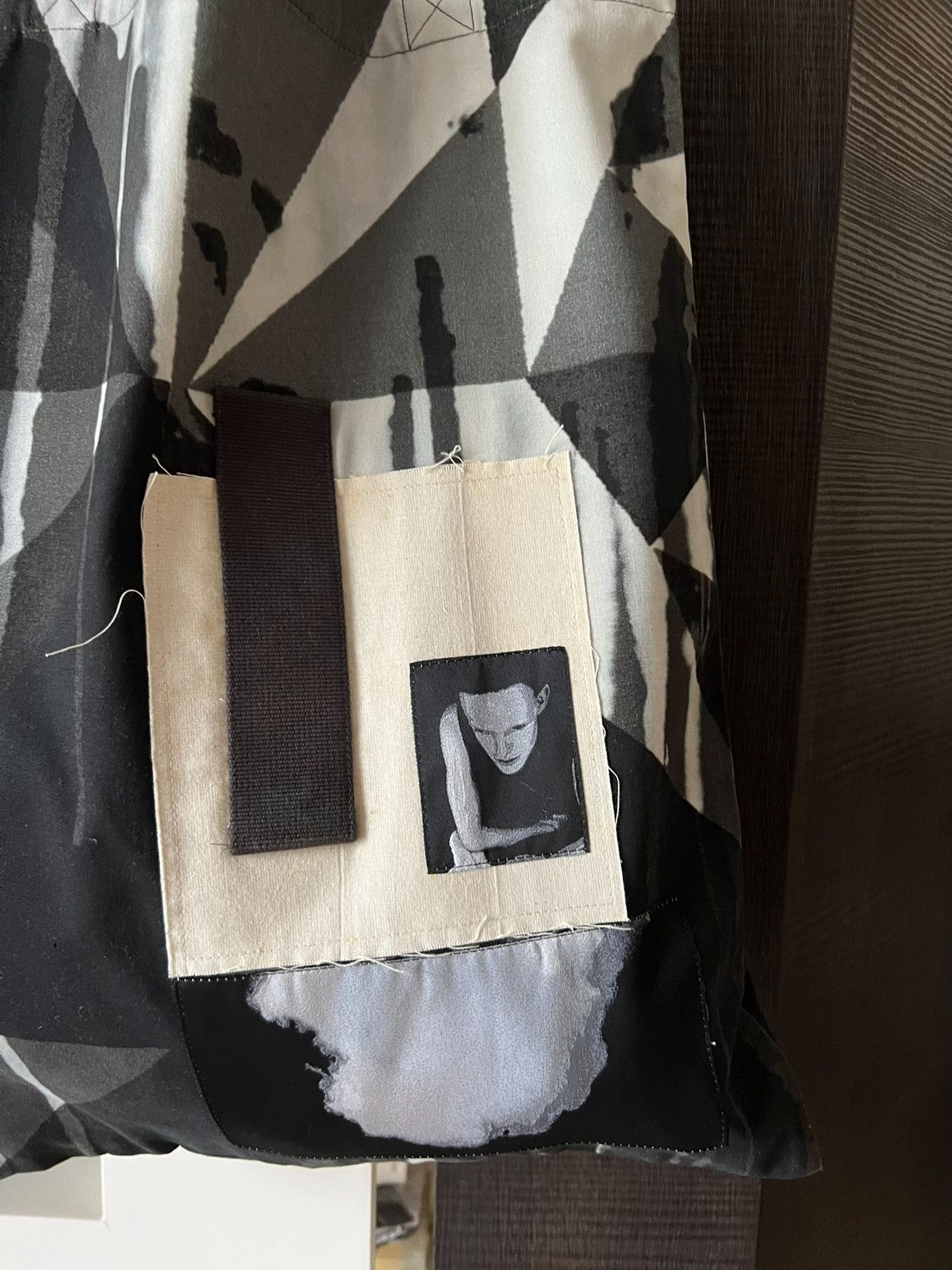 Rick Owens Rick Owens Portrait Patch Graffiti Bag Size ONE SIZE - 3 Thumbnail