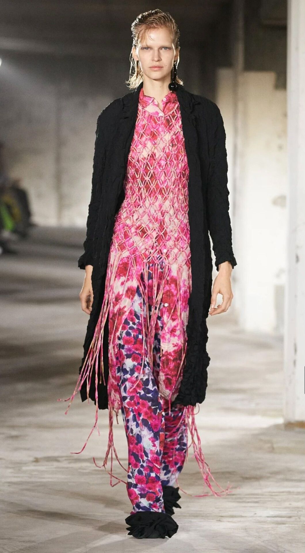 Dries Van Noten Dries Van Noten Women's Woven Tassel Top Size M / US 6-8 / IT 42-44 - 3 Thumbnail