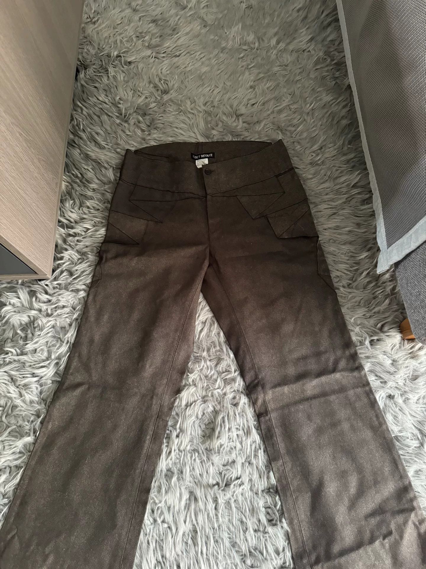 Issey Miyake Issey Miyake 99AW Archive Diamond Pants Size US 30 / EU 46 - 2 Thumbnail