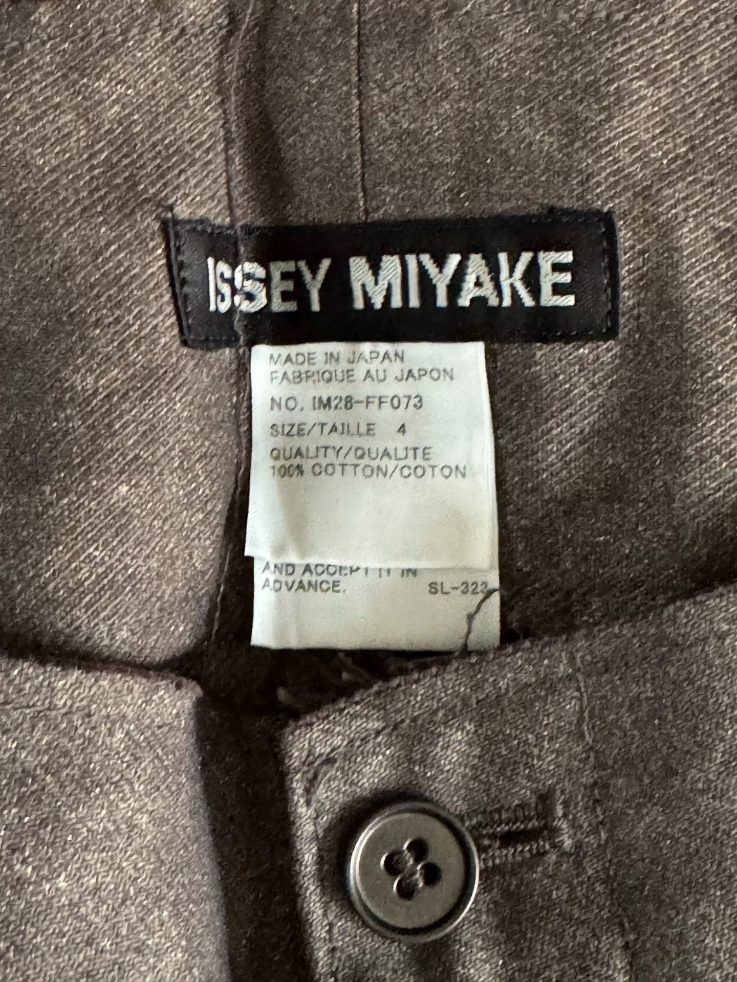 Issey Miyake Issey Miyake 99AW Archive Diamond Pants Size US 30 / EU 46 - 4 Thumbnail