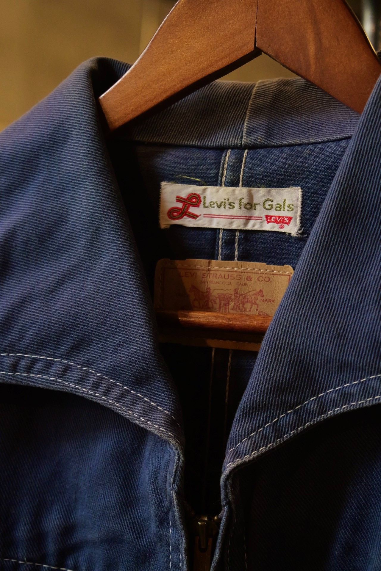 Levi's Levi's 1970s Denim Big Collar Jacket Size M / US 6-8 / IT 42-44 - 2 Thumbnail