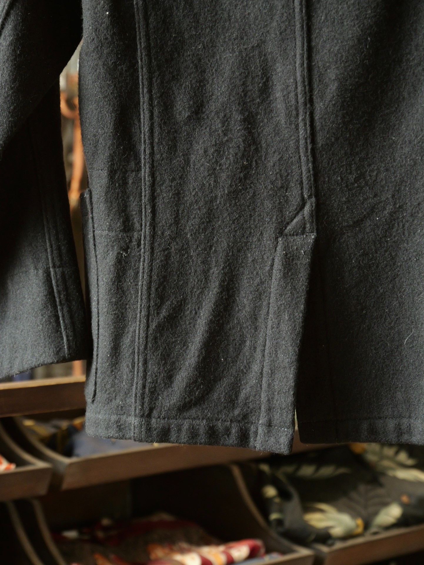 Kapital Kapital Black Wool Blazer with Brass Badge Size M / US 6-8 / IT 42-44 - 7 Thumbnail