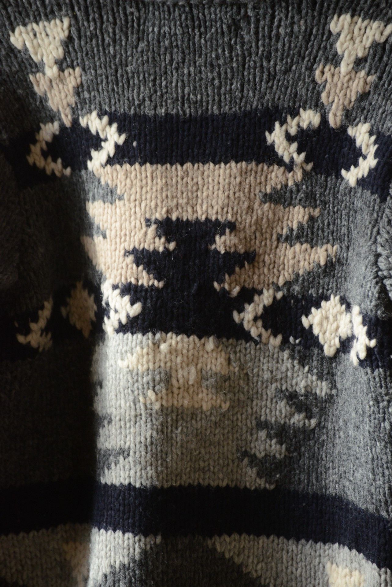 Kanata Hand Knits Kanata Shawl Collar Wool Cardigan Size M / US 6-8 / IT 42-44 - 6 Thumbnail