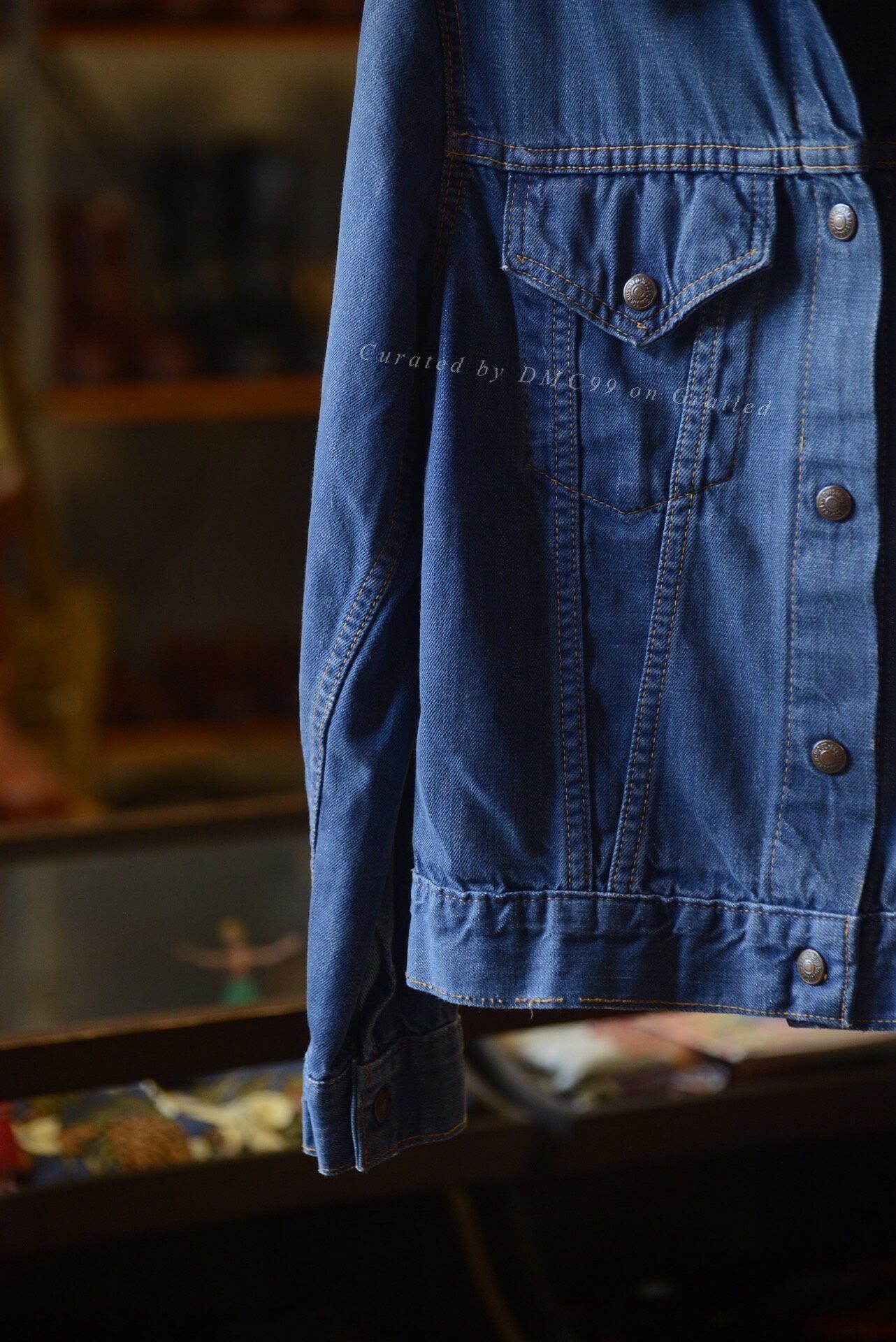 Levi's Levi's for Gals 1960s Denim Jacket Size M / US 6-8 / IT 42-44 - 3 Thumbnail