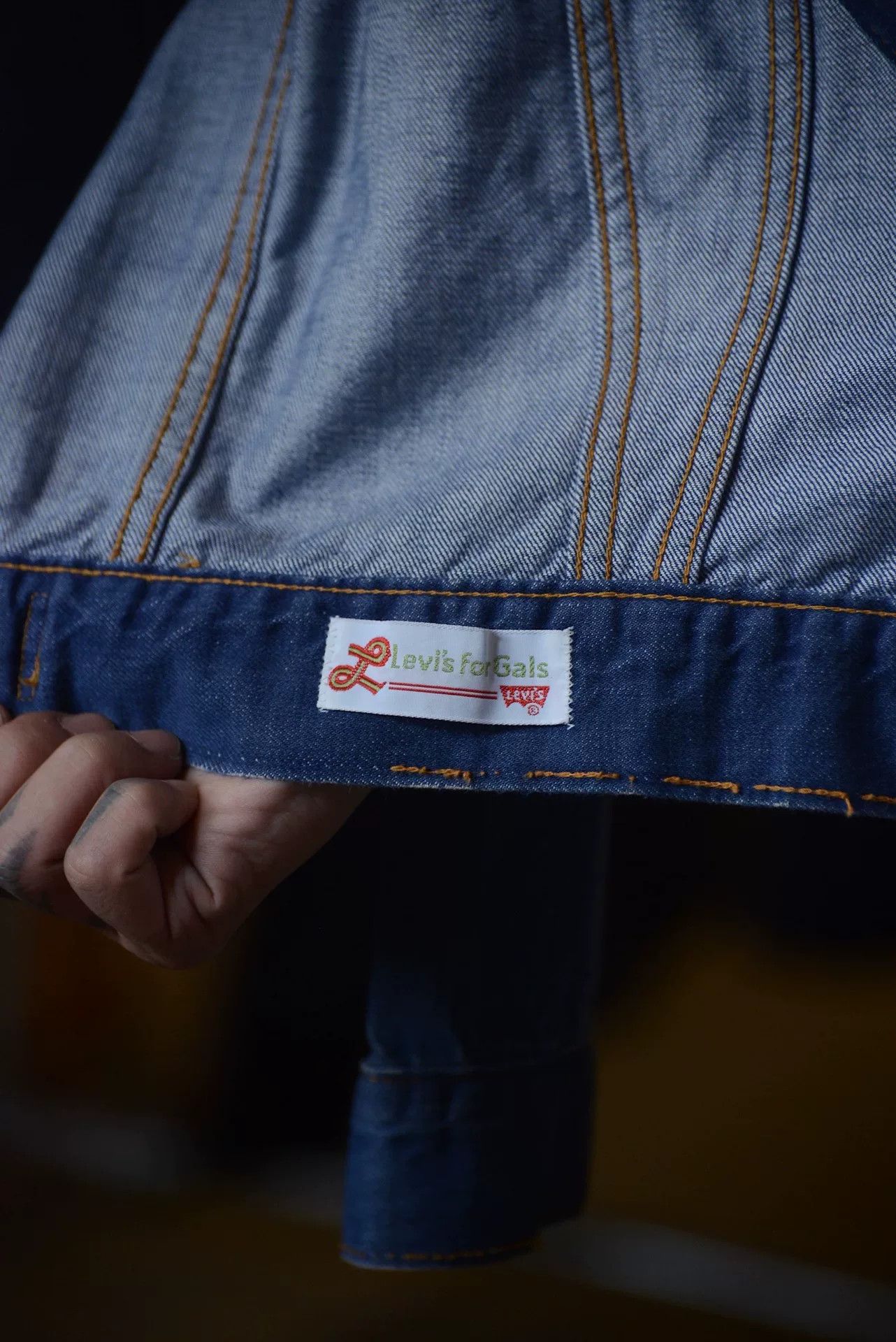 Levi's Levi's for Gals 1960s Denim Jacket Size M / US 6-8 / IT 42-44 - 9 Thumbnail
