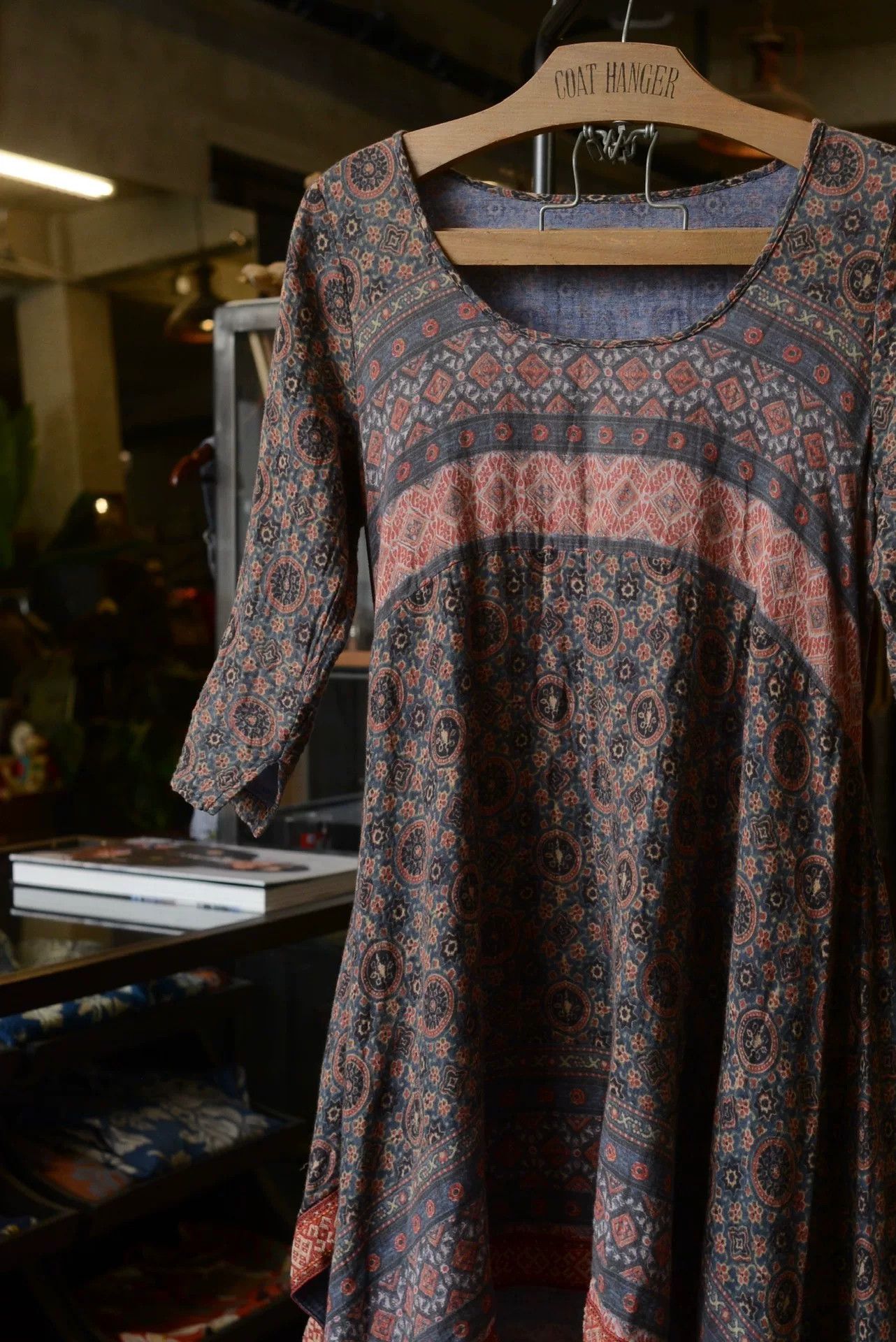 Kapital Kapital Ethnic Floral Asymmetrical Hem Dress Size M / US 6-8 / IT 42-44 - 2 Thumbnail