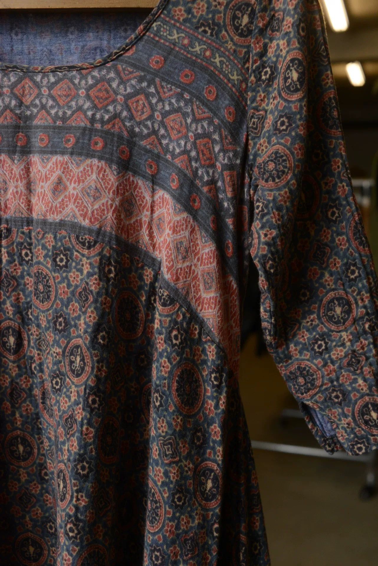 Kapital Kapital Ethnic Floral Asymmetrical Hem Dress Size M / US 6-8 / IT 42-44 - 4 Thumbnail