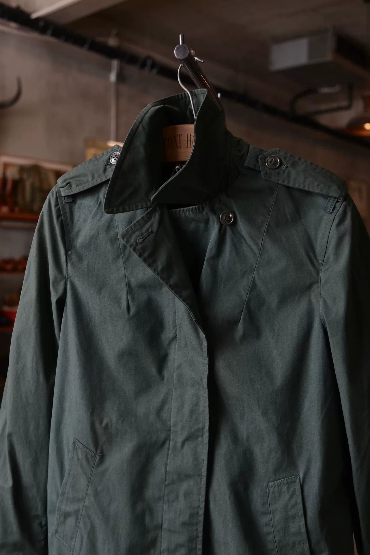 Vintage Vintage 1970s US Army Raincoat Size M / US 6-8 / IT 42-44 - 6 Thumbnail