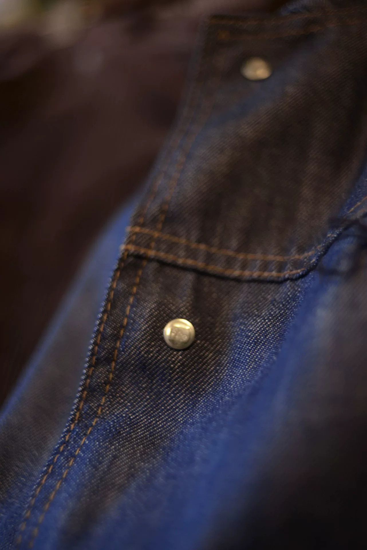 Vintage 1970s Levis Waist-Cinched Denim Jacket Size M / US 6-8 / IT 42-44 - 6 Thumbnail