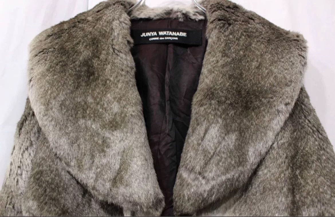 Junya Watanabe Junya Watanabe Faux Fur Short Jacket Size M / US 6-8 / IT 42-44 - 3 Thumbnail