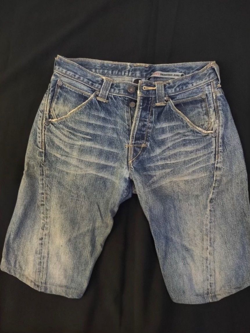 Levi's Levi's Engineered Vintage Denim Shorts Size US 30 / EU 46 - 6 Thumbnail