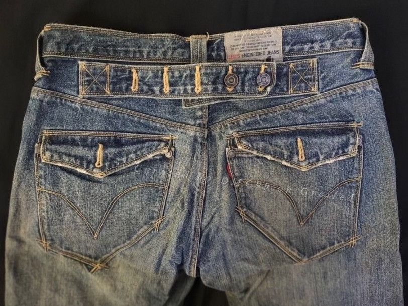 Levi's Levi's Engineered Vintage Denim Shorts Size US 30 / EU 46 - 5 Thumbnail