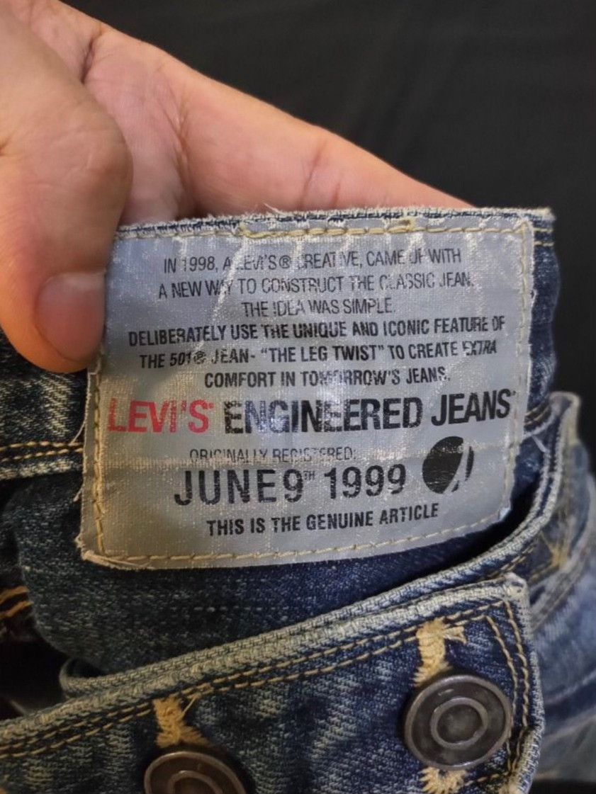 Levi's Levi's Engineered Vintage Denim Shorts Size US 30 / EU 46 - 2 Thumbnail
