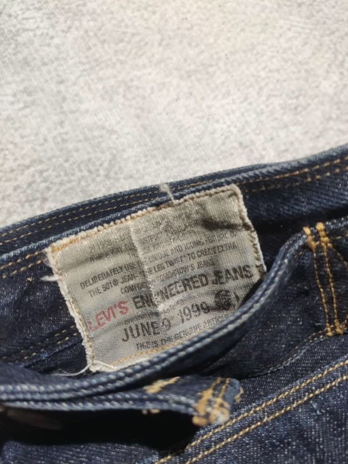 Levi's Levi's Engineered LEJ Curved Jeans Size US 30 / EU 46 - 4 Thumbnail