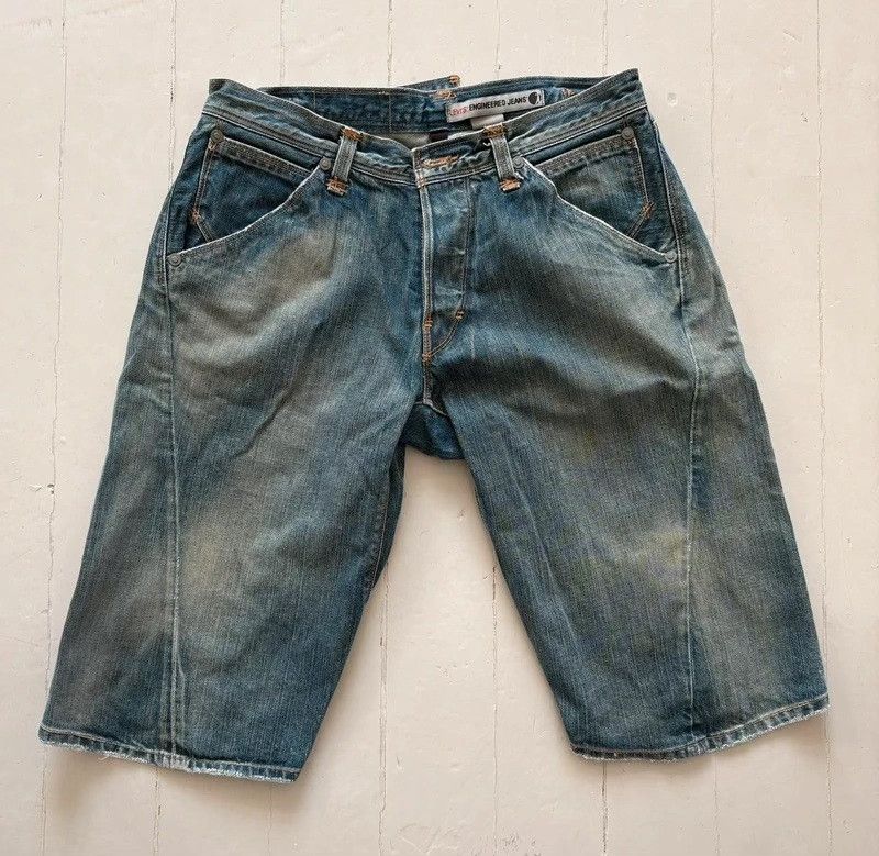 Levi's Levi's Engineered Vintage Denim Shorts Size US 30 / EU 46 - 2 Thumbnail