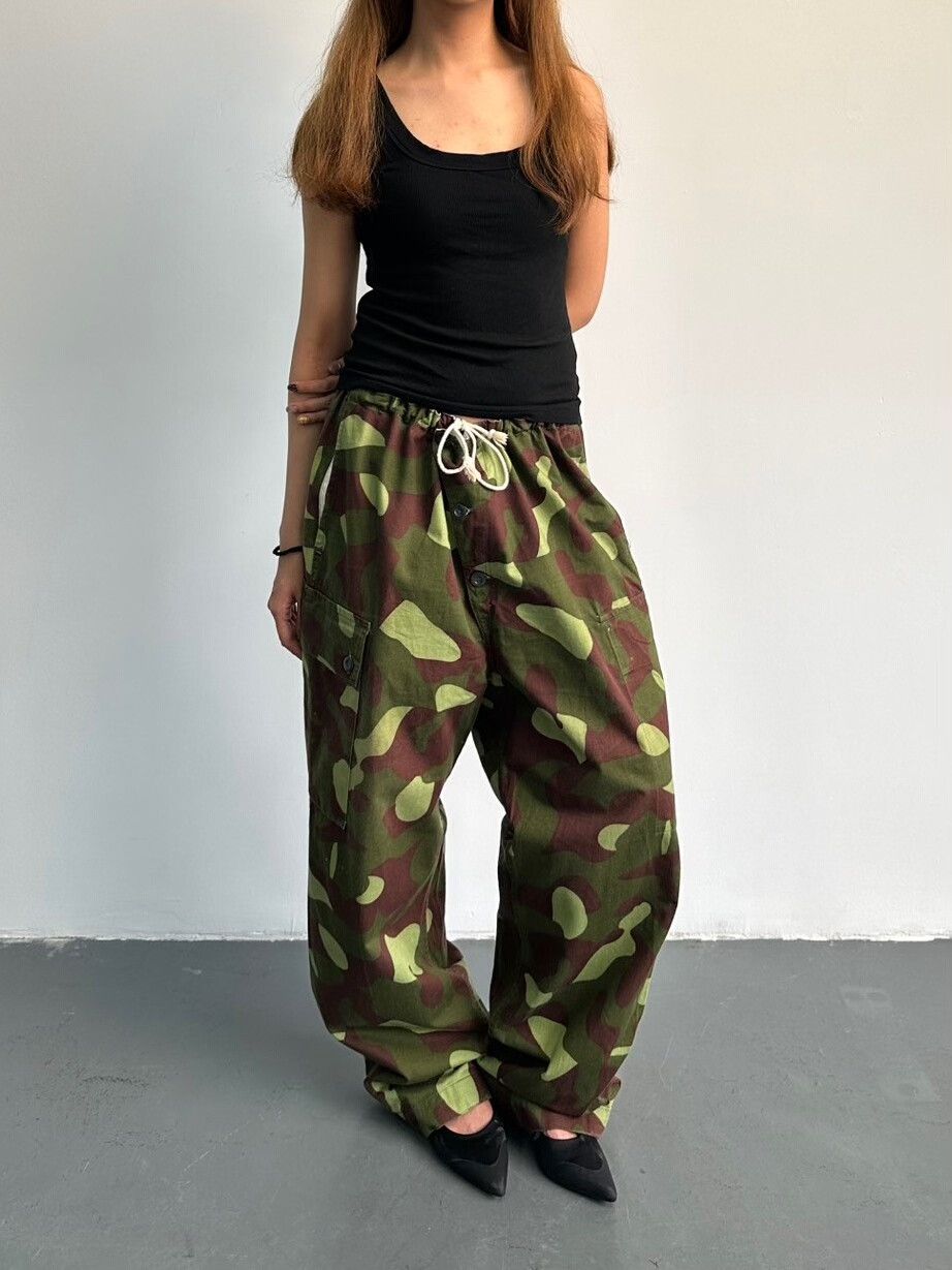 Vintage M62 Vintage Camo Cargo Pants Size US 30 / EU 46 - 3 Thumbnail