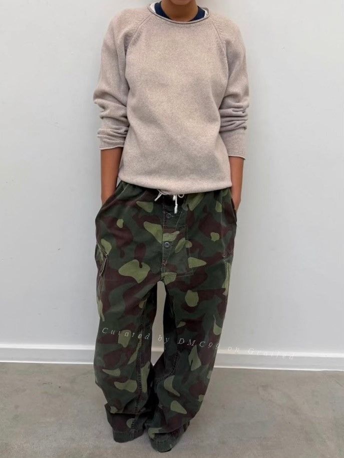 Vintage M62 Vintage Camo Cargo Pants Size US 30 / EU 46 - 2 Thumbnail