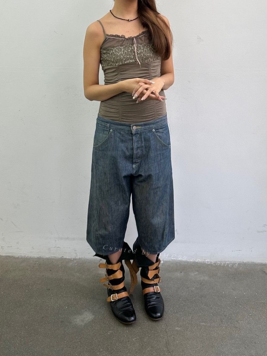 Levi's Levi's Engineered Vintage Loose Cropped Jeans Size US 30 / EU 46 - 7 Thumbnail