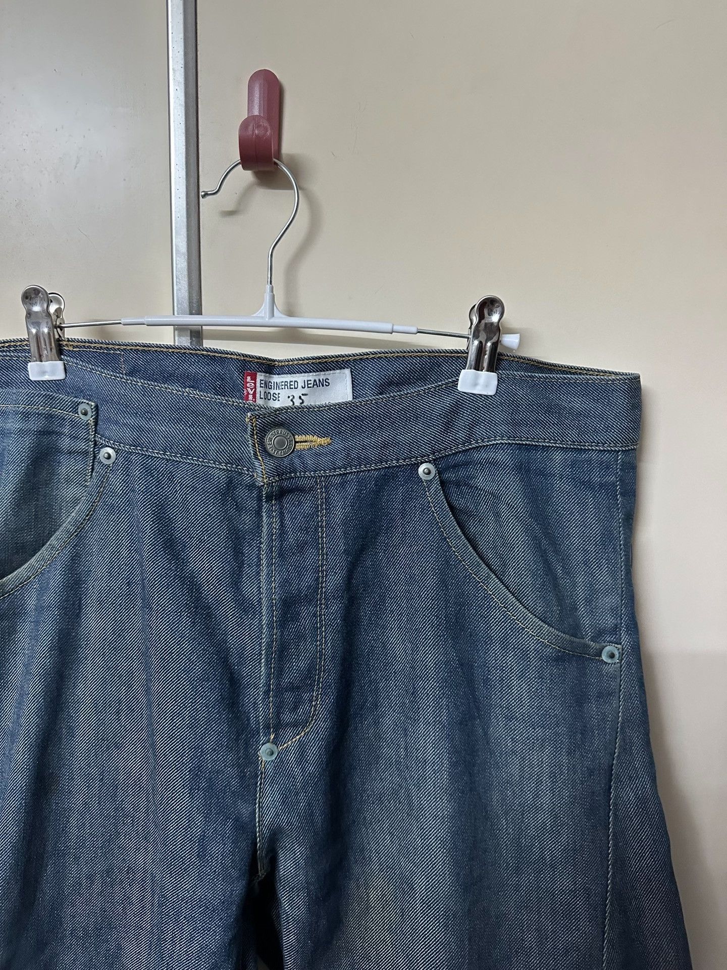 Levi's Vintage 00s Levi's LEJ Engineered Shorts Size US 30 / EU 46 - 3 Thumbnail