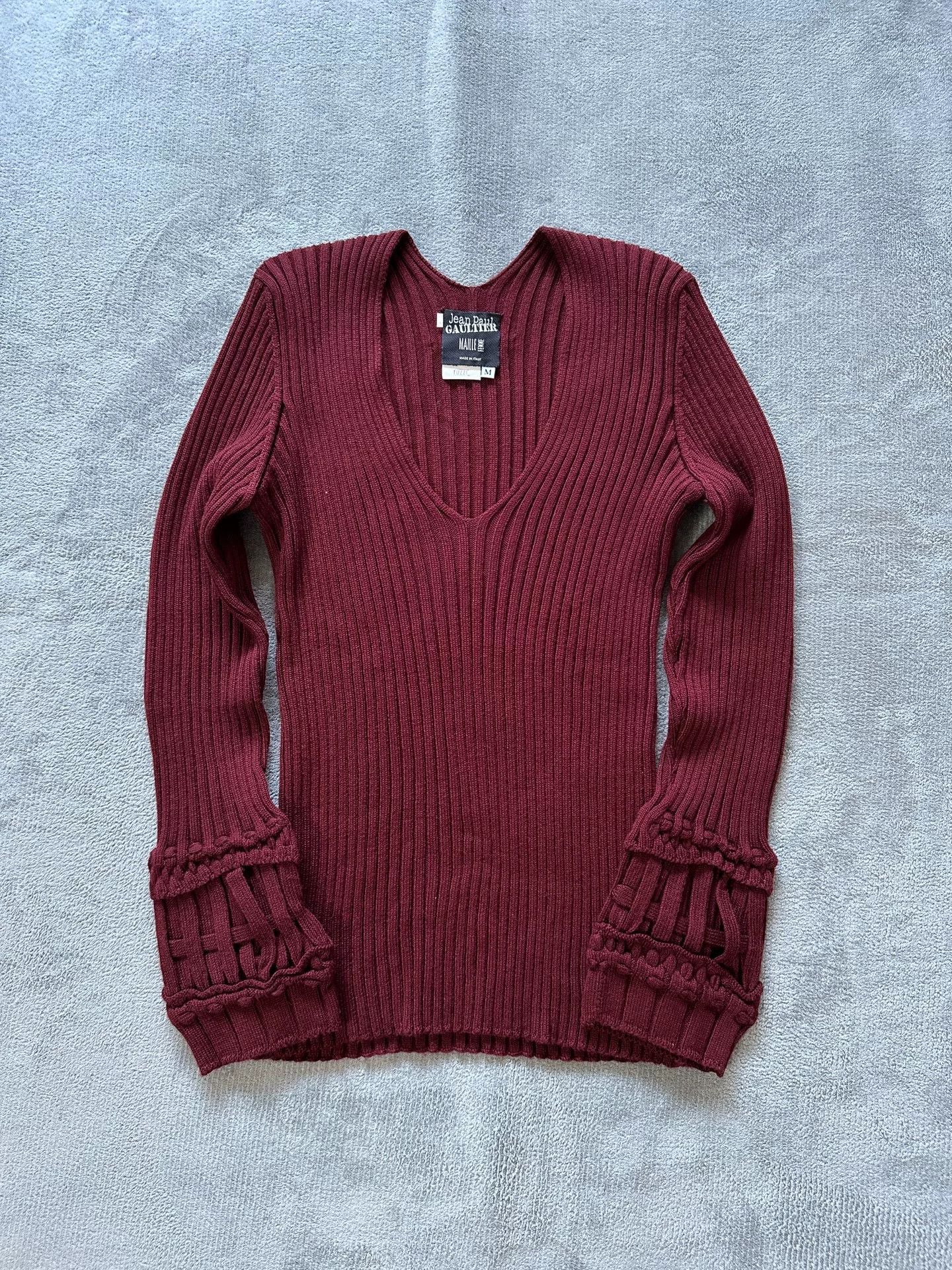Jean Paul Gaultier Jean Paul Gaultier Vintage Knit Top Size M / US 6-8 / IT 42-44 - 5 Thumbnail